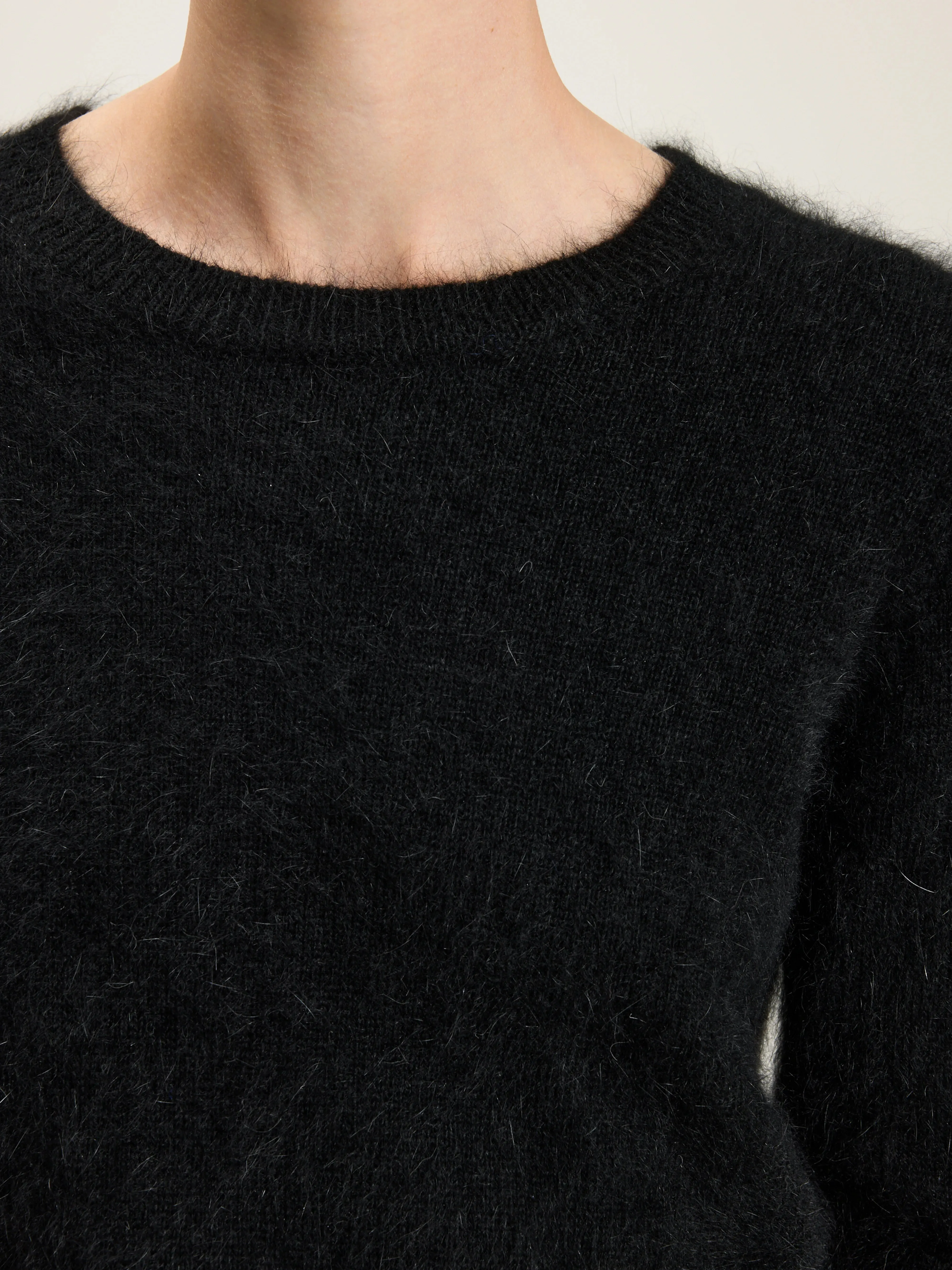 Datti angora-blend sweater (242 / W / OFF BLACK) sold by Bellrose product image thumbnail 5