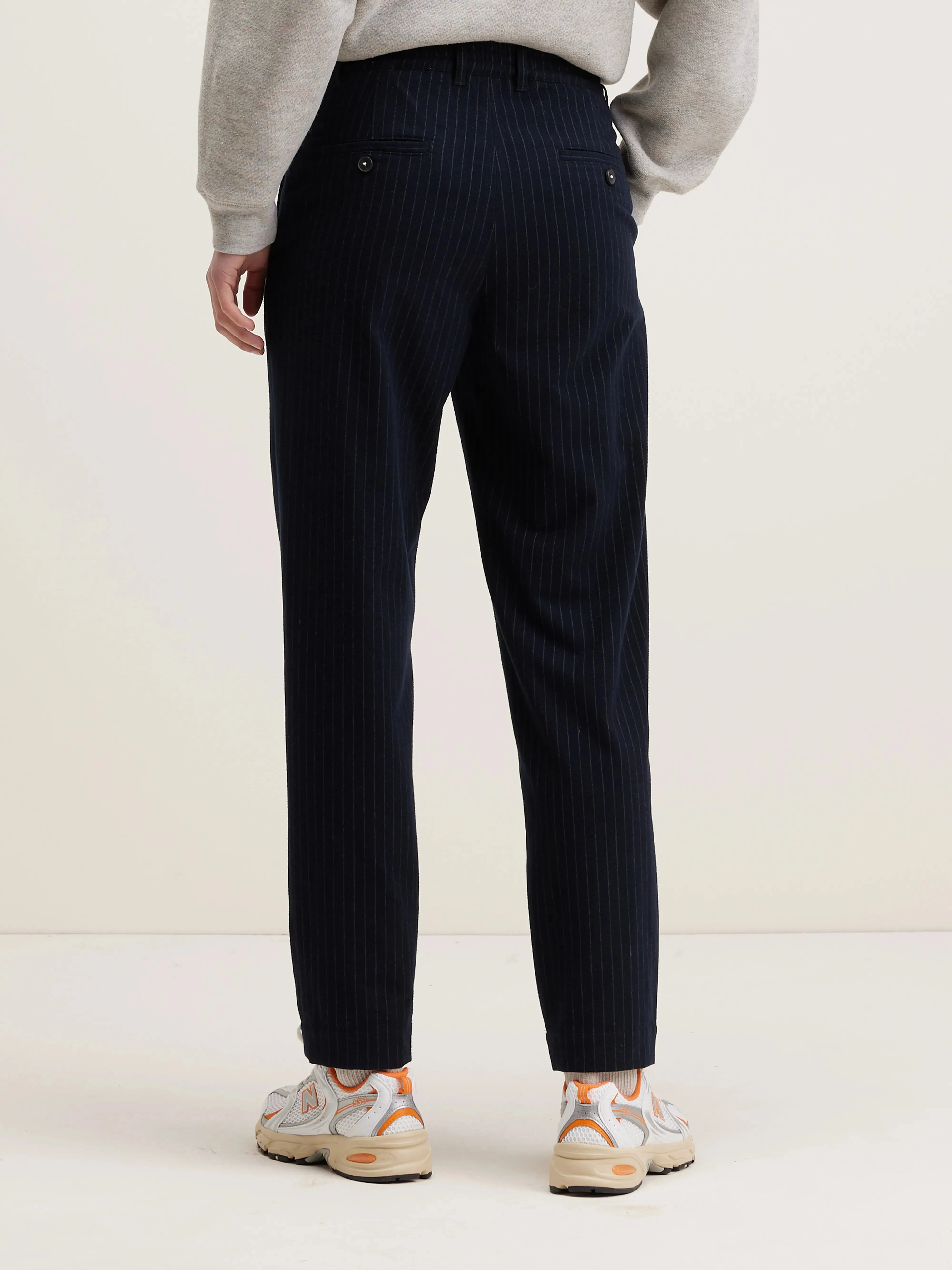 Villa pleated trousers (242 / W / STRIPE A) sold by Bellrose product image thumbnail 4