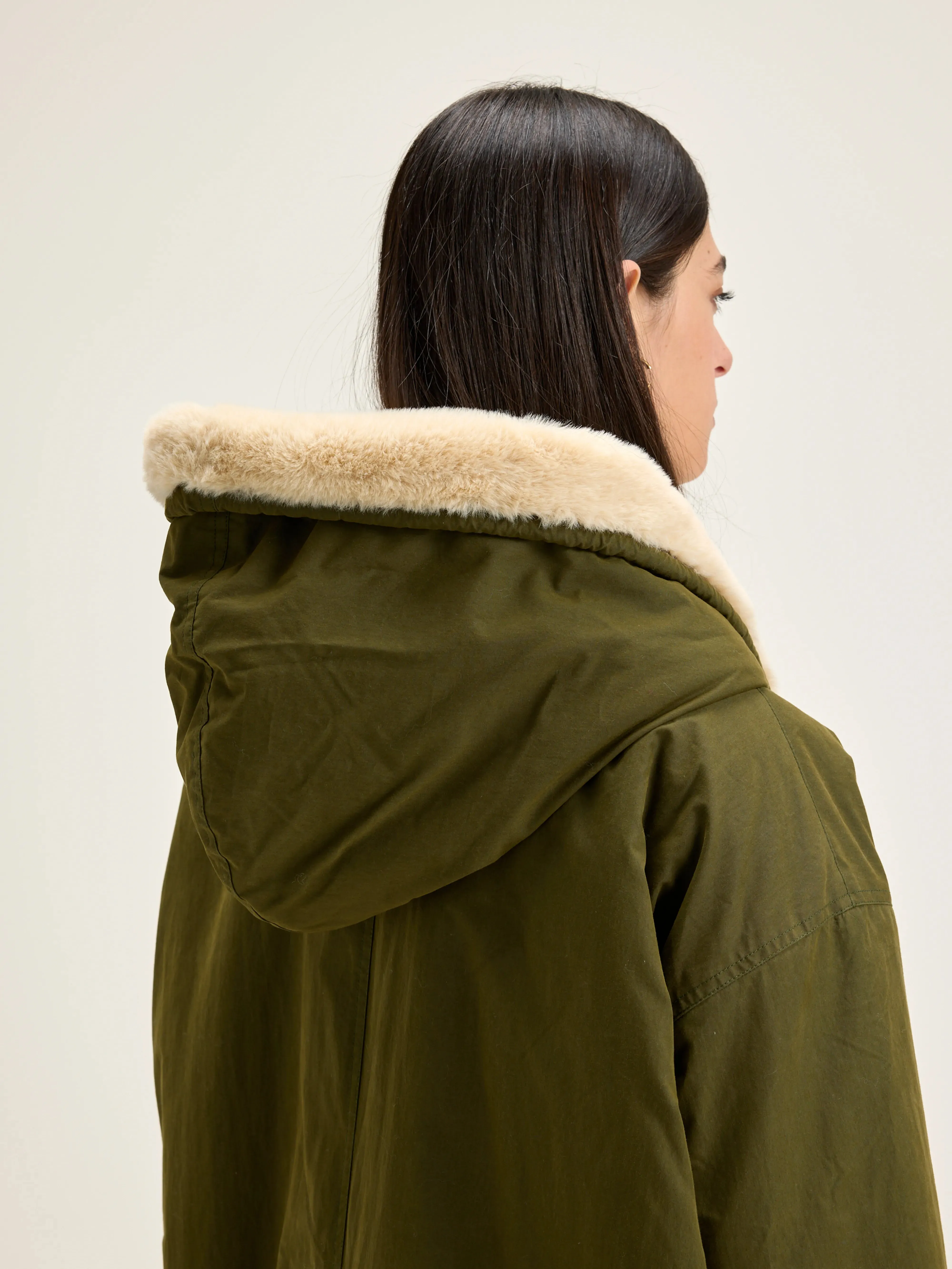 Laos hooded parka (242 / W / OLIVE) sold by Bellrose product image thumbnail 4