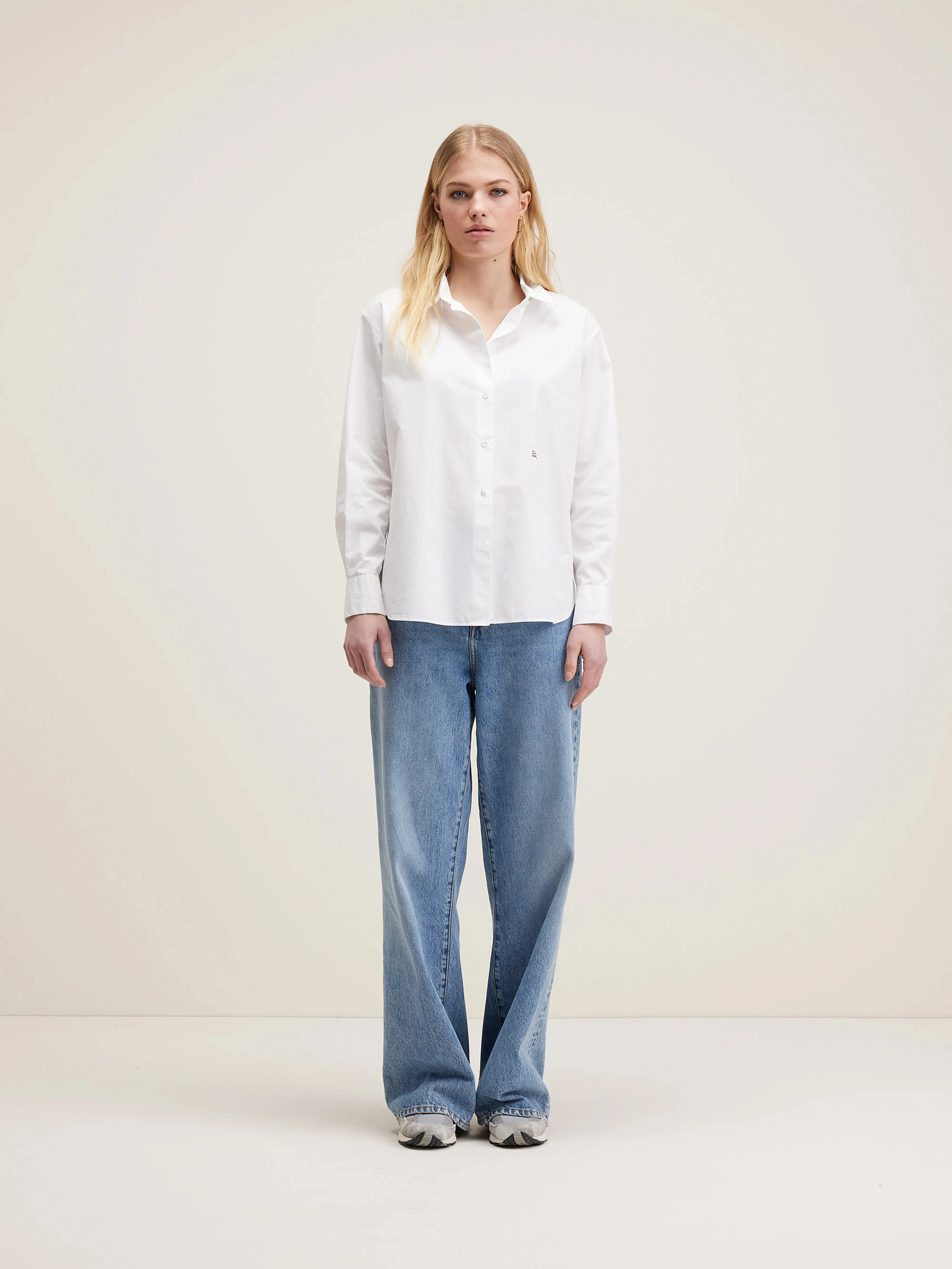 Gastoo poplin shirt (242 / W / WHITE) sold by Bellrose product image thumbnail 2