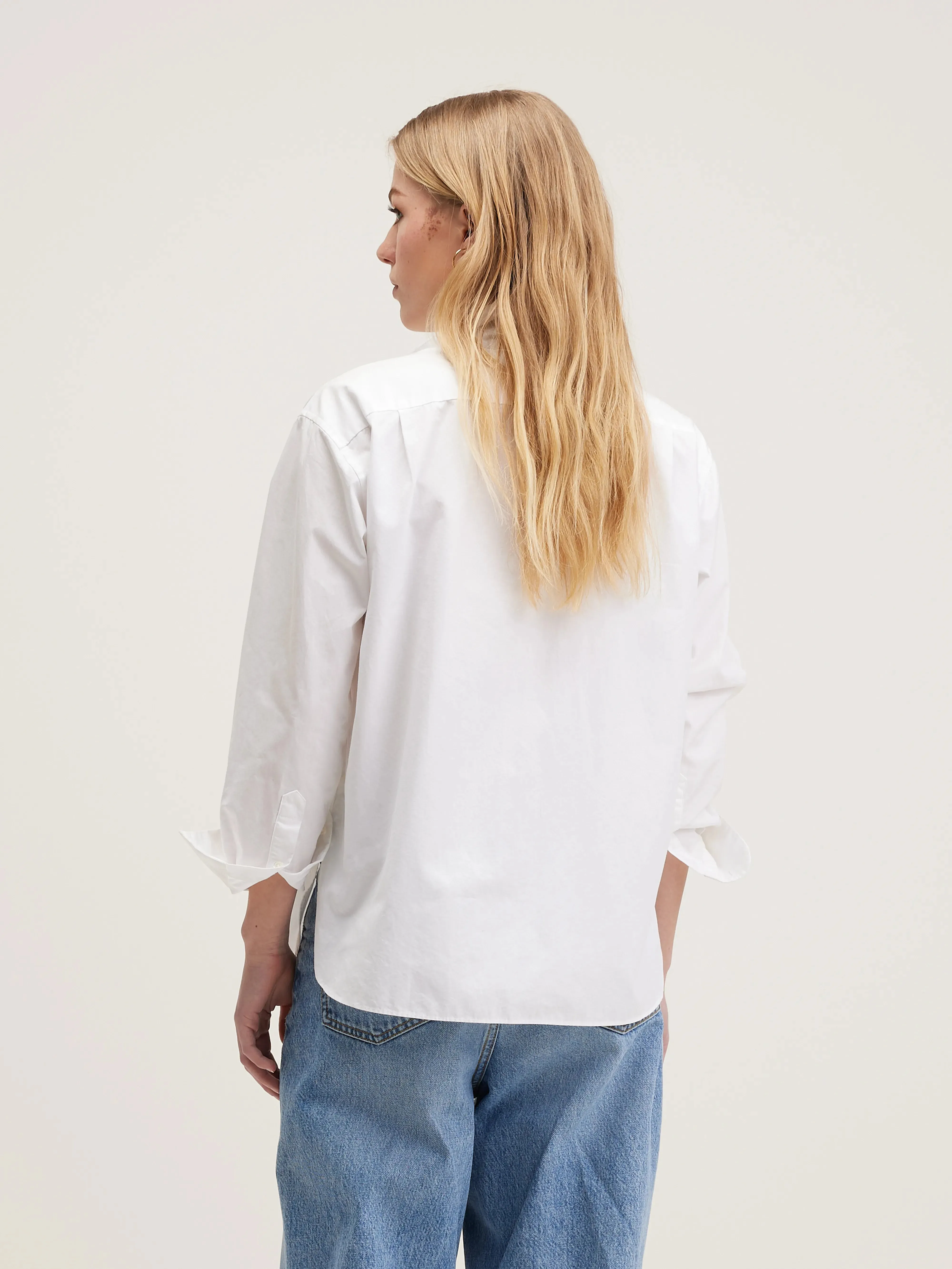 Gastoo poplin shirt (242 / W / WHITE) sold by Bellrose product image thumbnail 3