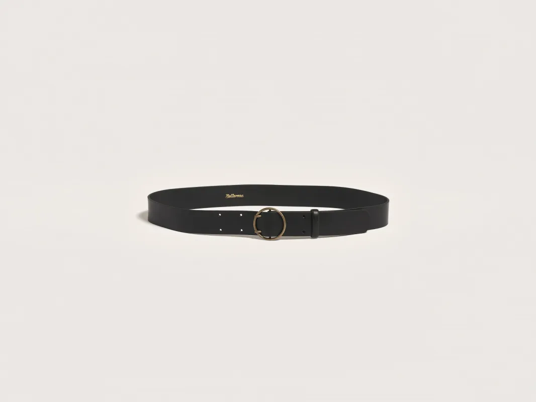 Selya leather belt (251 / W / BLACK) sold by Bellrose