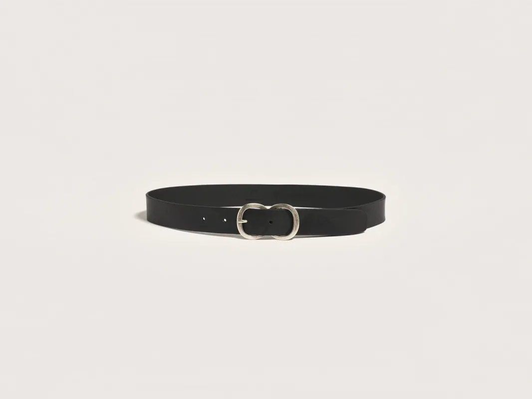 Sabas leather belt (251 / W / BLACK) sold by Bellrose
