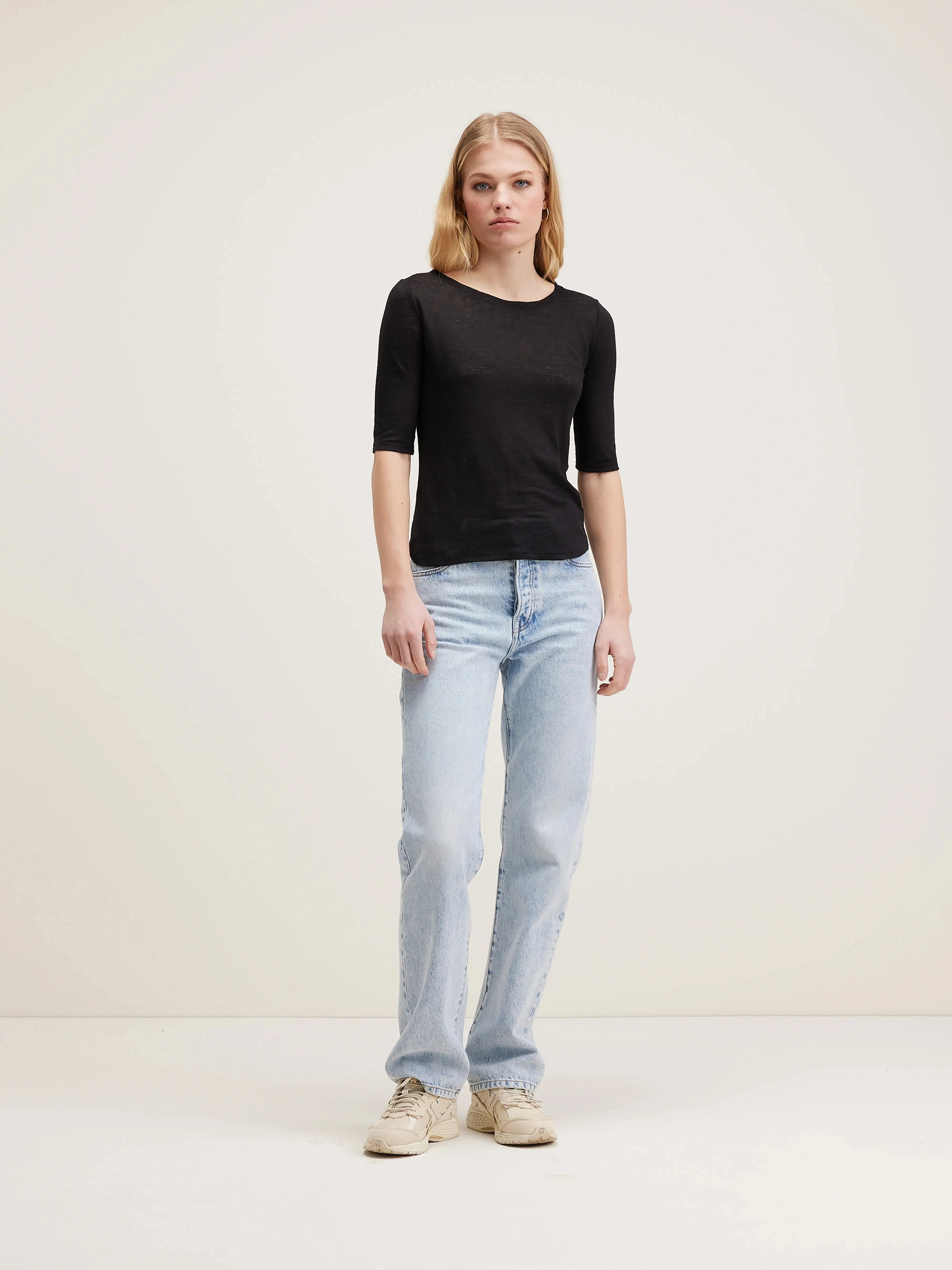 Seas slim t-shirt (242 / W / OFF BLACK) sold by Bellrose product image thumbnail 3