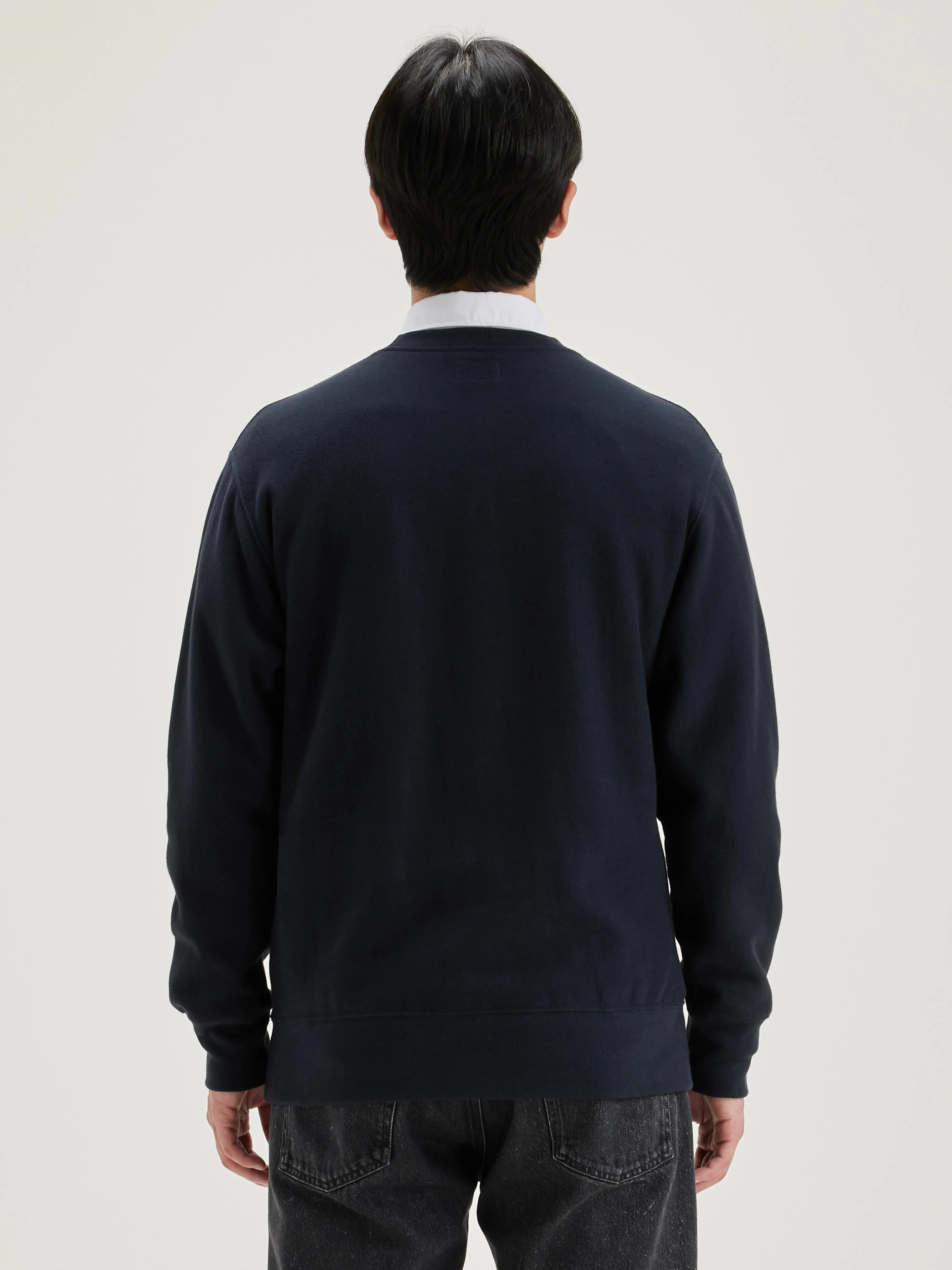 Flake crew-neck sweatshirt (242 / M / NAVY) sold by Bellrose product image thumbnail 4