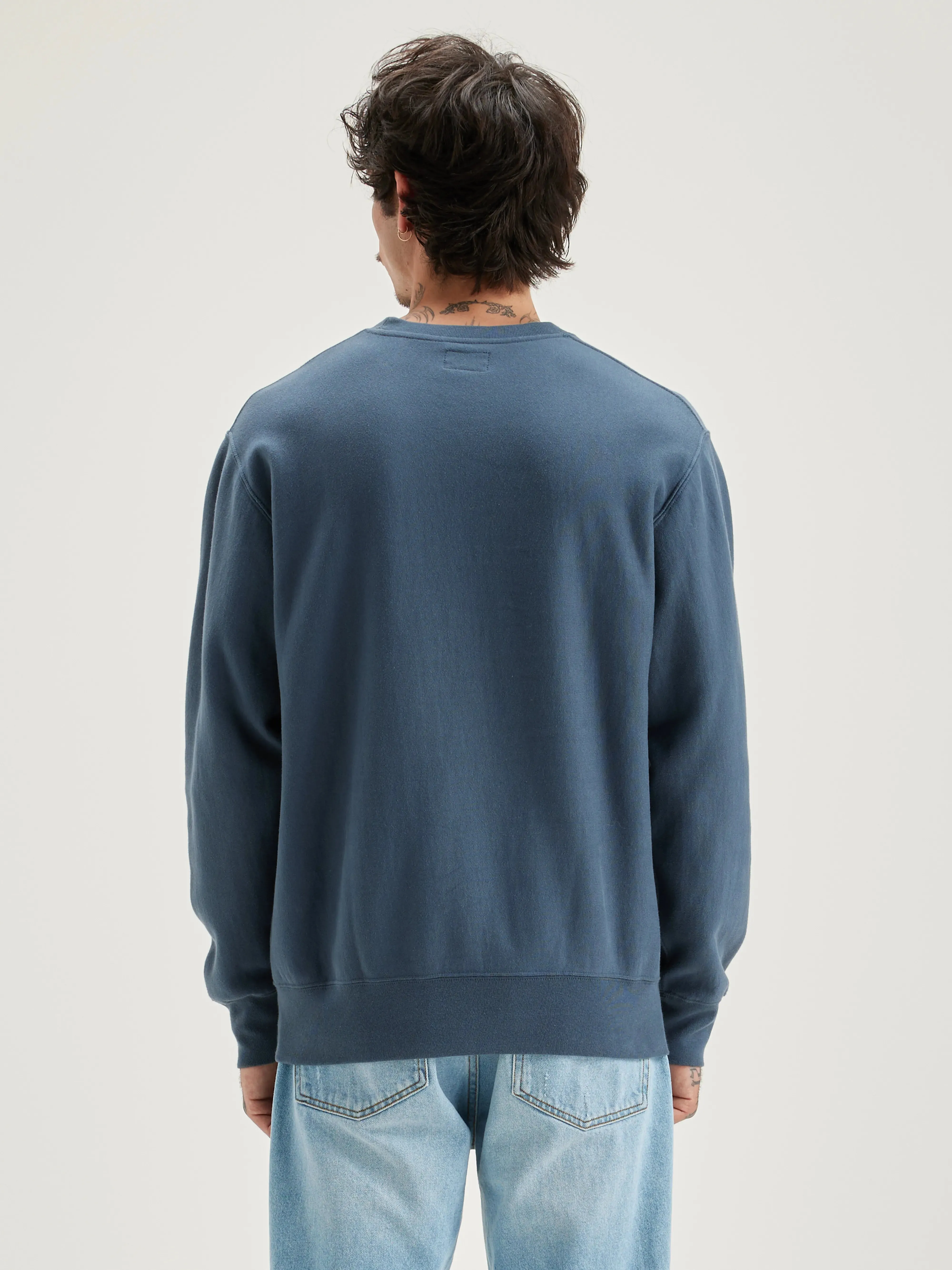 Flake crew-neck sweatshirt (242 / M / DOVE) sold by Bellrose product image thumbnail 4