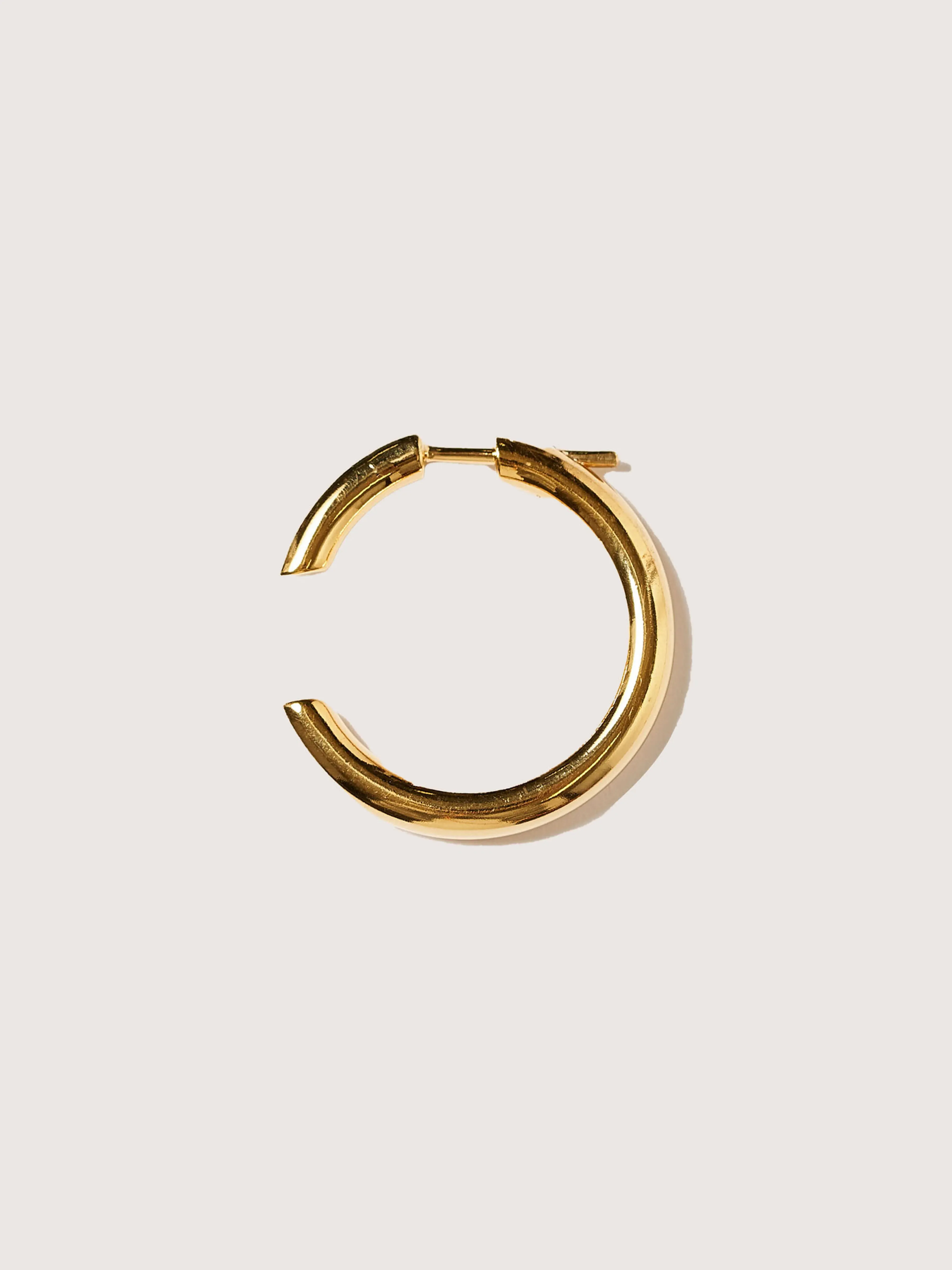 Disrupted 22 Hoop Earring (242 / W / GOLD) sold by Bellrose product image thumbnail 2