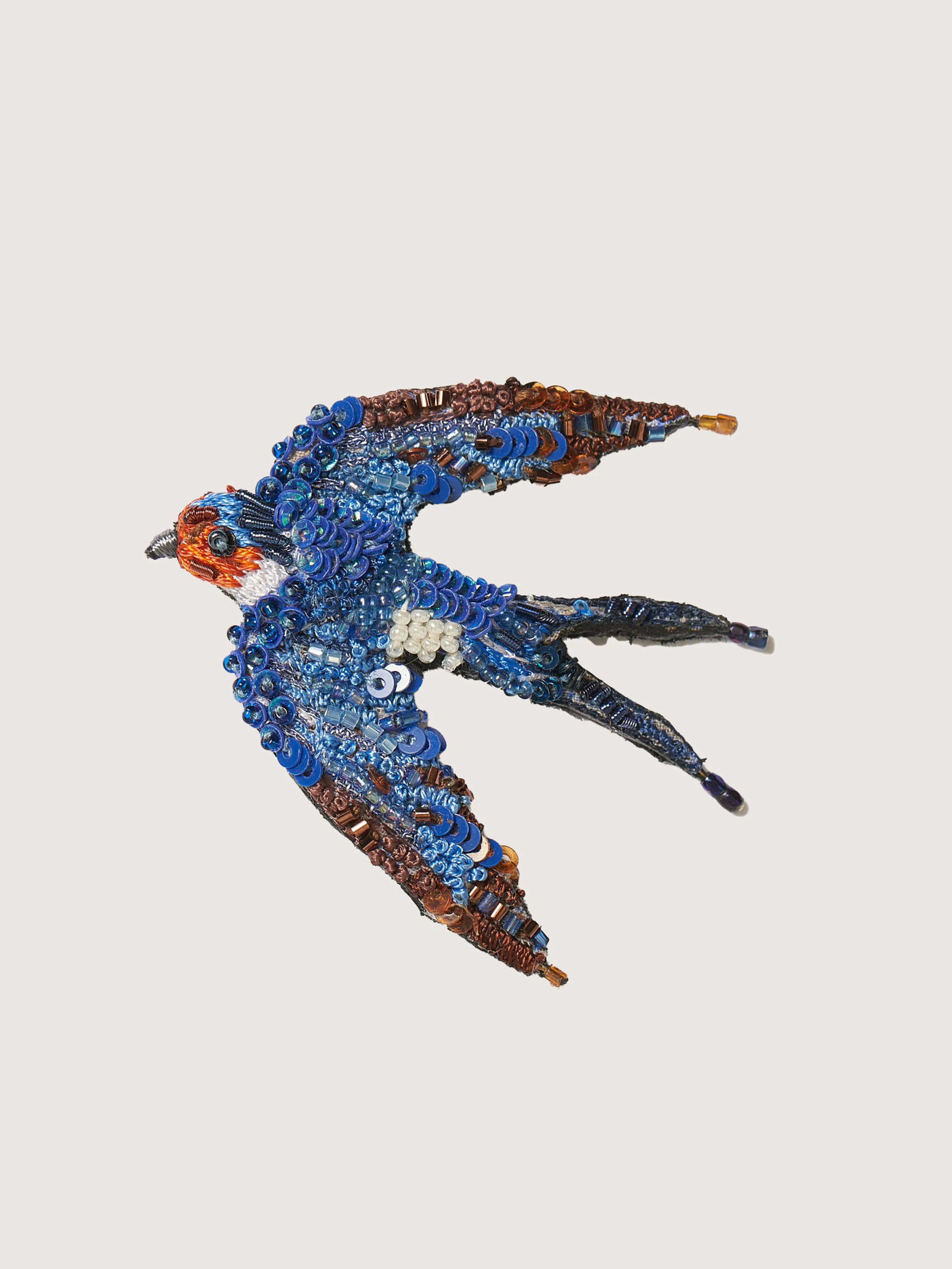 Flying Swallow Brooch (242 / W / BLUE) sold by Bellrose product image thumbnail 2