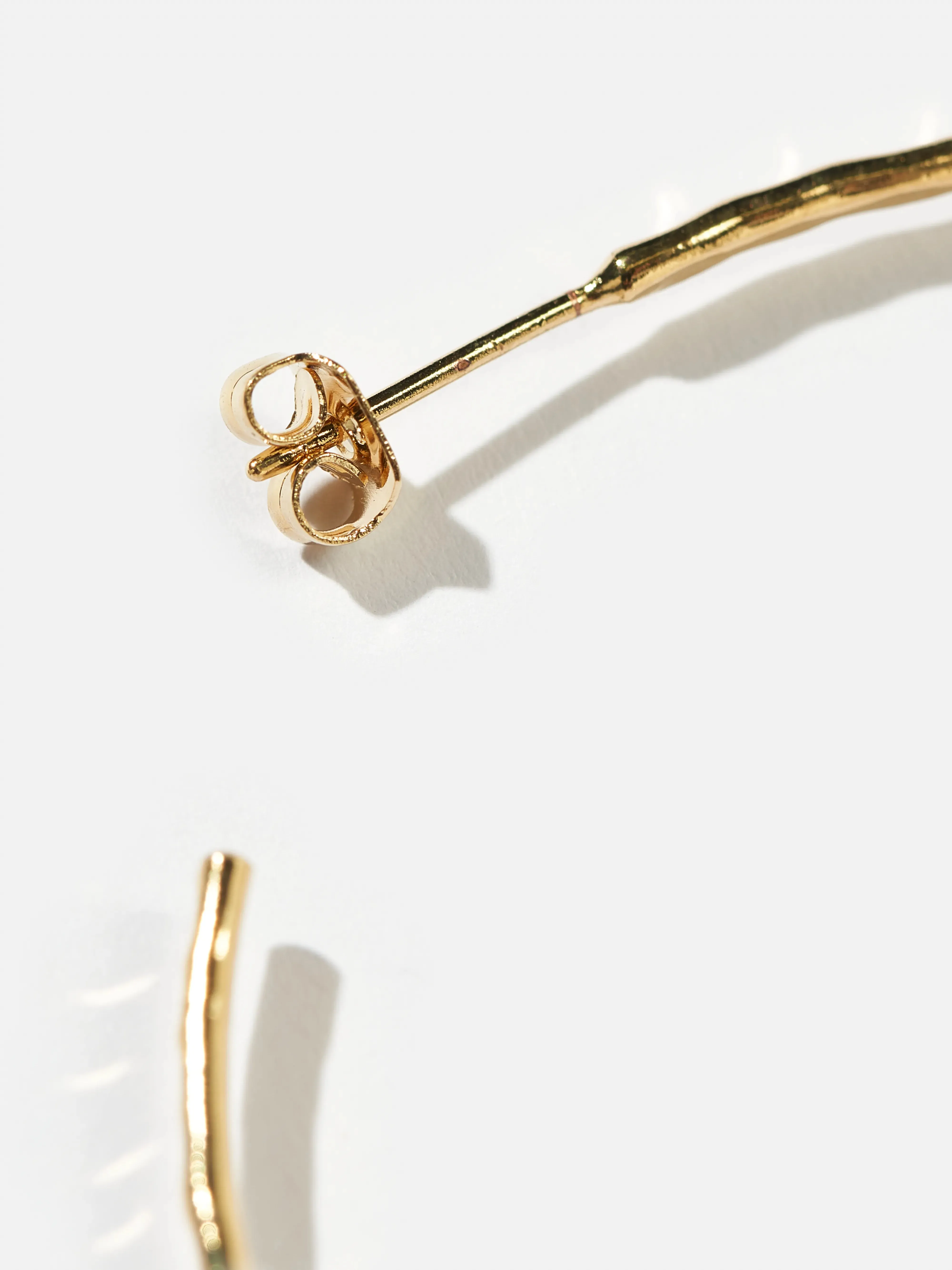 Illusion Hoop Earrings (242 / W / GOLD) sold by Bellrose product image thumbnail 4