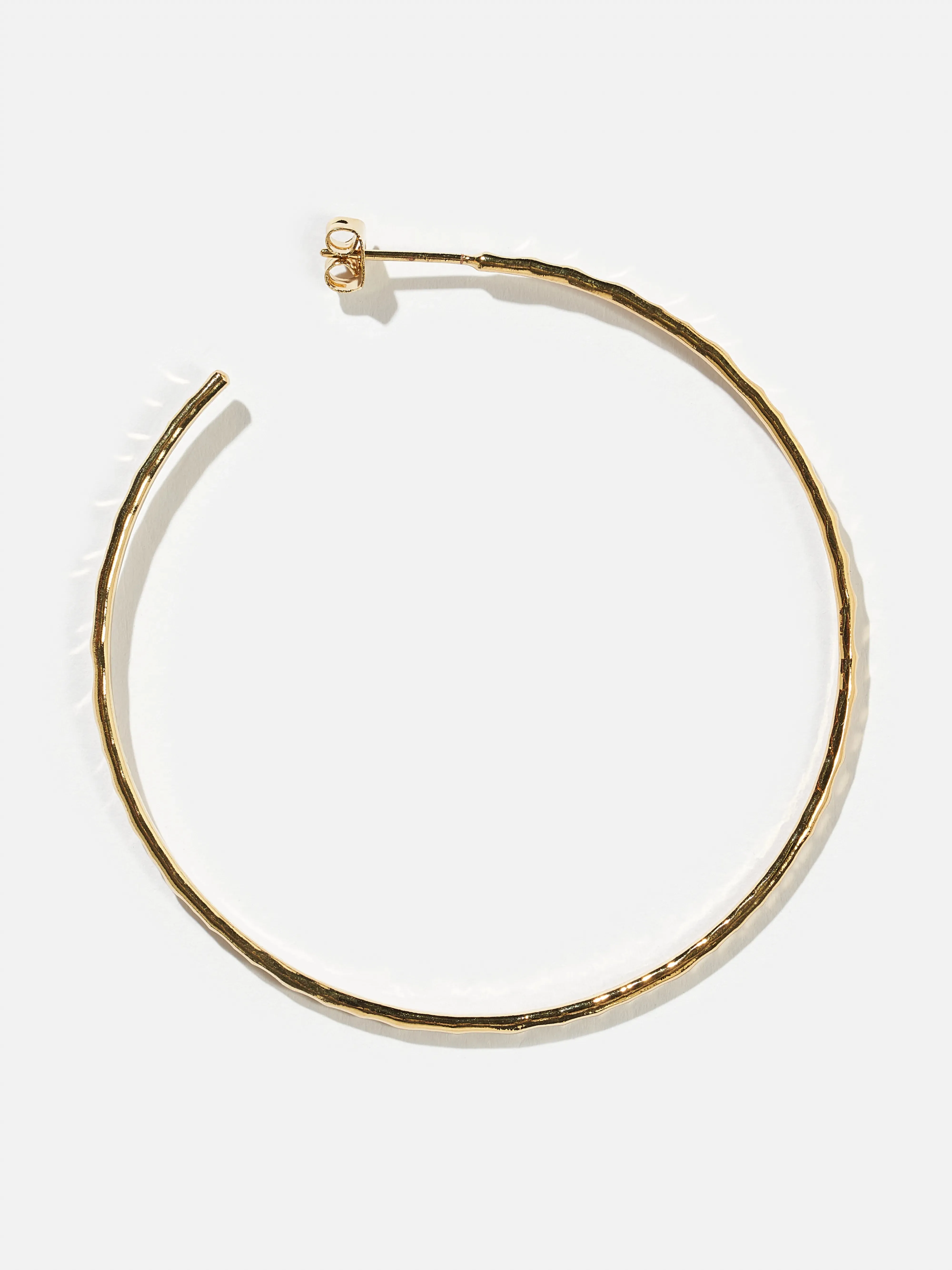 Illusion Hoop Earrings (242 / W / GOLD) sold by Bellrose product image thumbnail 3