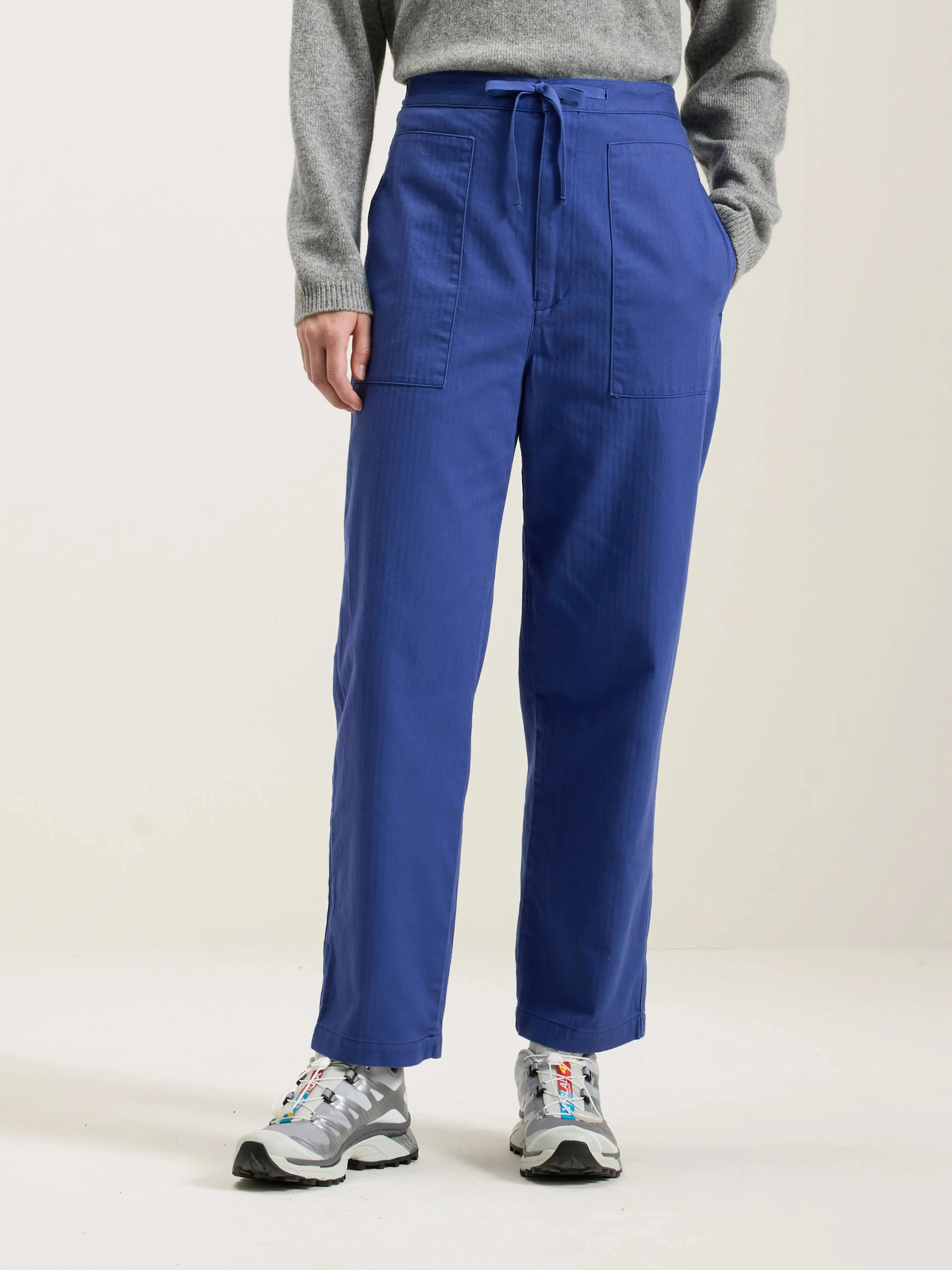 Herringbone Tapered Pants (242 / W / BLUE) sold by Bellrose product image thumbnail 3
