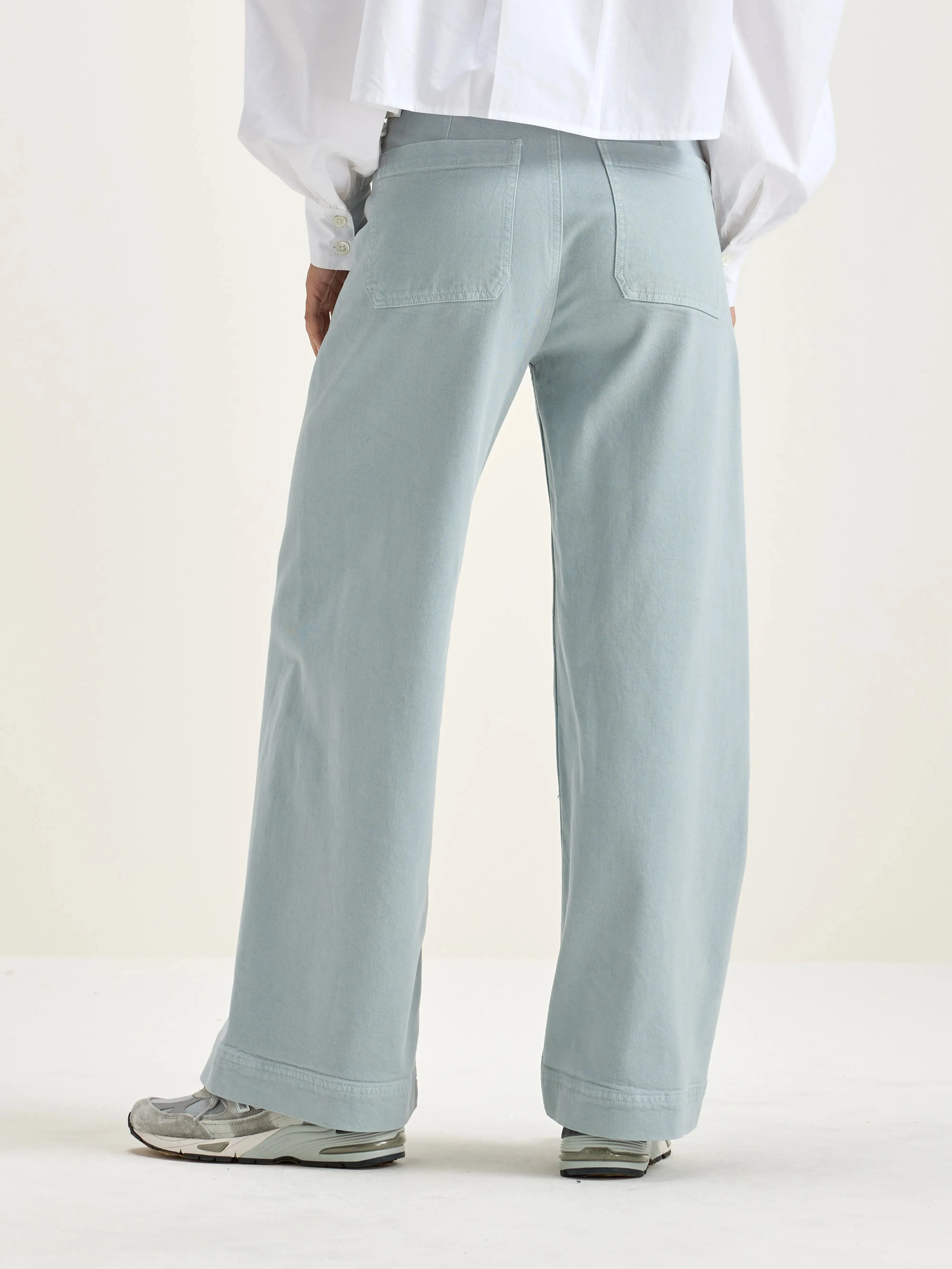 Lottie wide trousers (242 / W / GIVRE) sold by Bellrose product image thumbnail 4