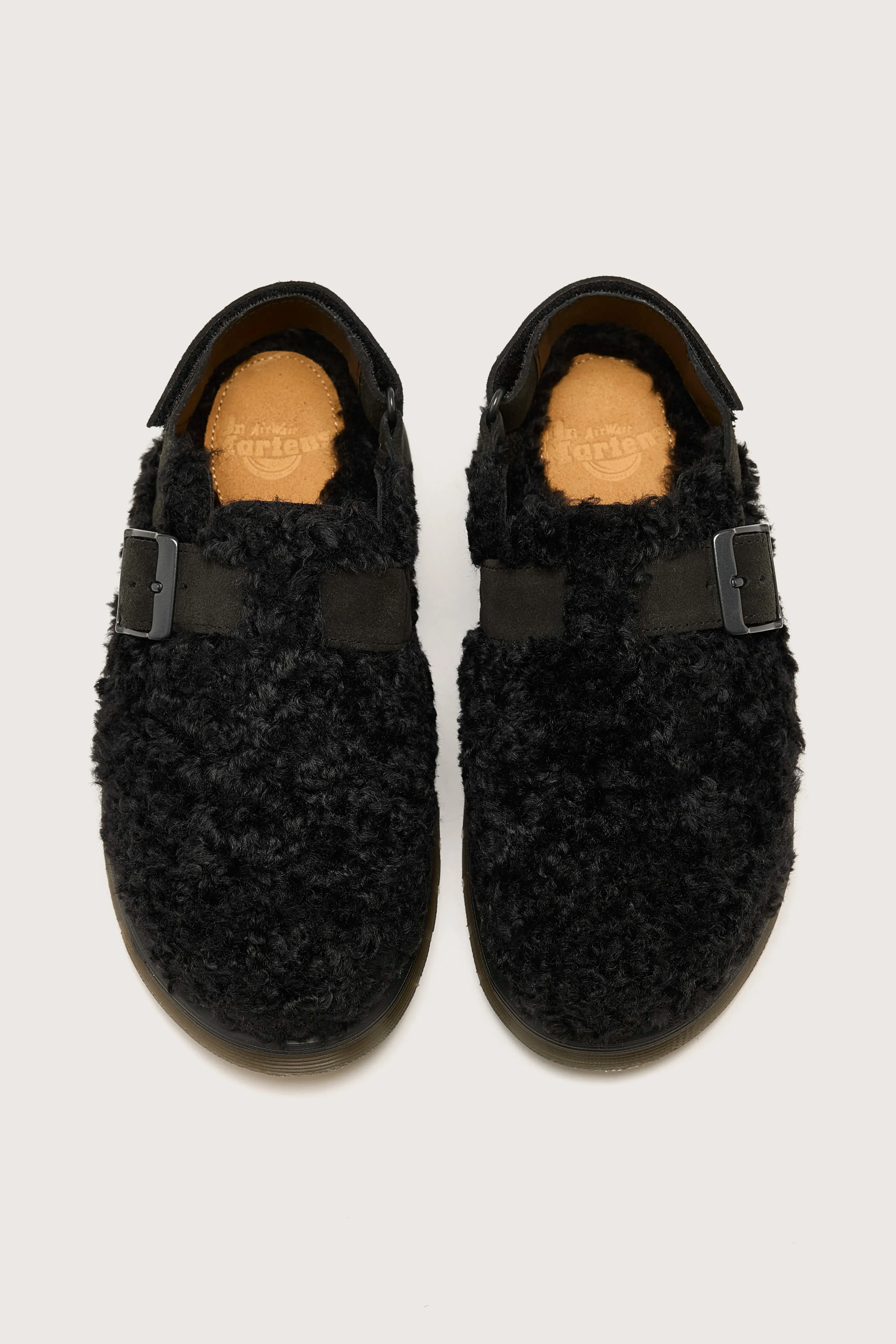 Jorge Ii Suede & Borg Mules For Women (242 / W / BLACK) sold by Bellrose product image thumbnail 4