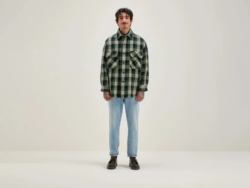 Grown checked overshirt (242 / M / CHECK A) sold by Bellrose