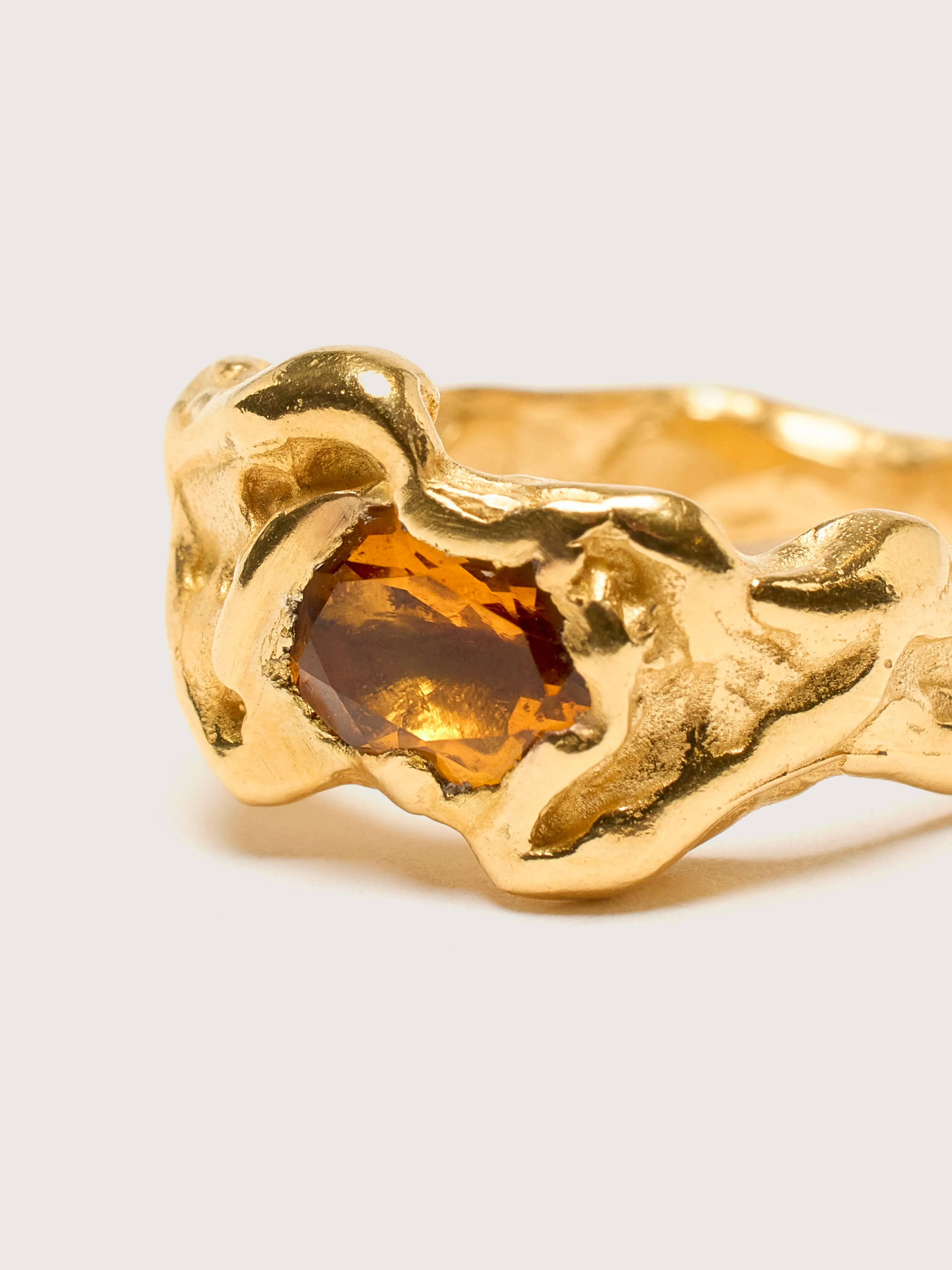 Ola Gold Ring (242 / W / CITRINE) sold by Bellrose product image thumbnail 3