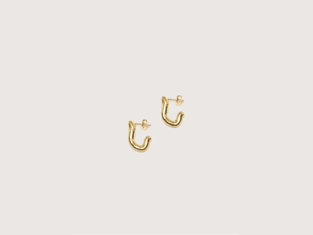 Gamba Gold Earrings (242 / W / GOLD) sold by Bellrose