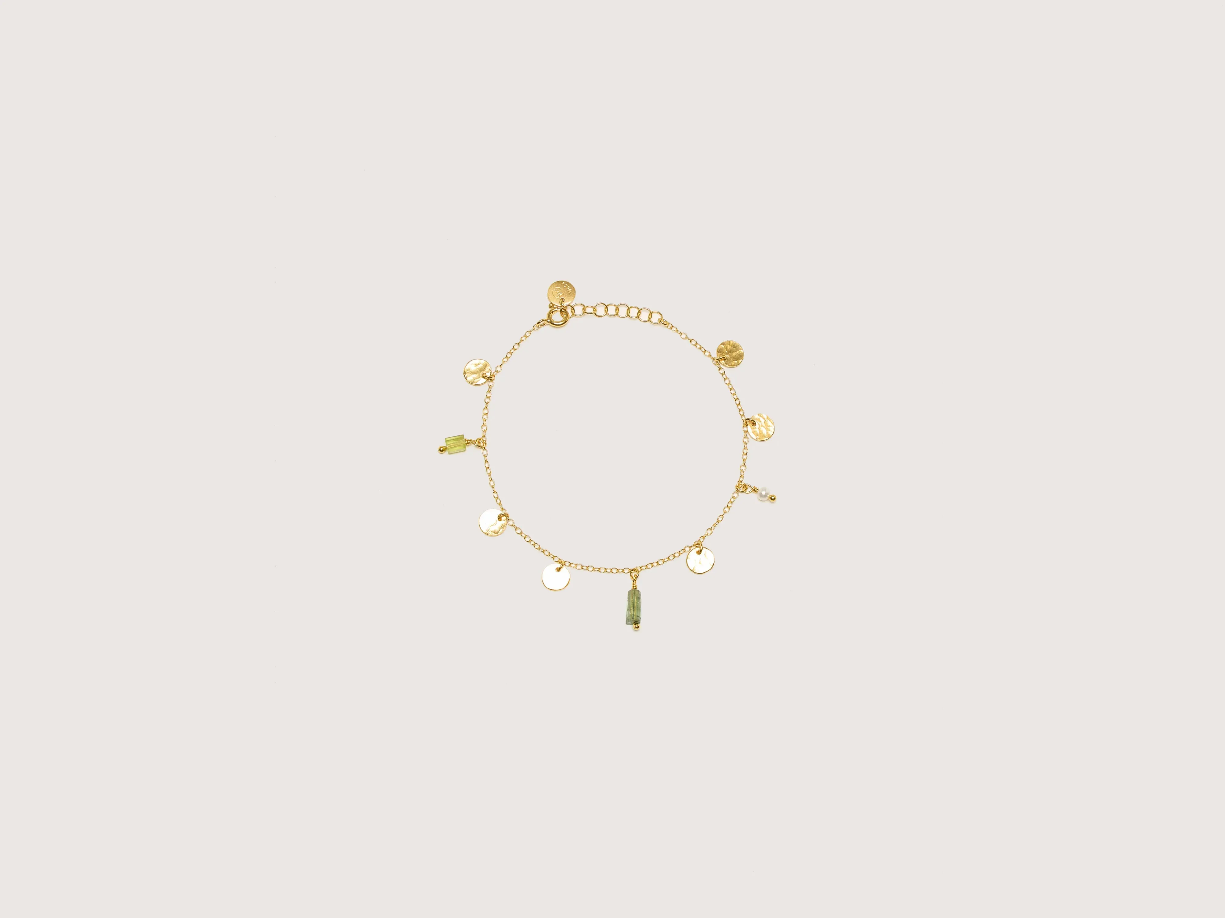 Precious Charm Bracelet (242 / W / GOLD) sold by Bellrose