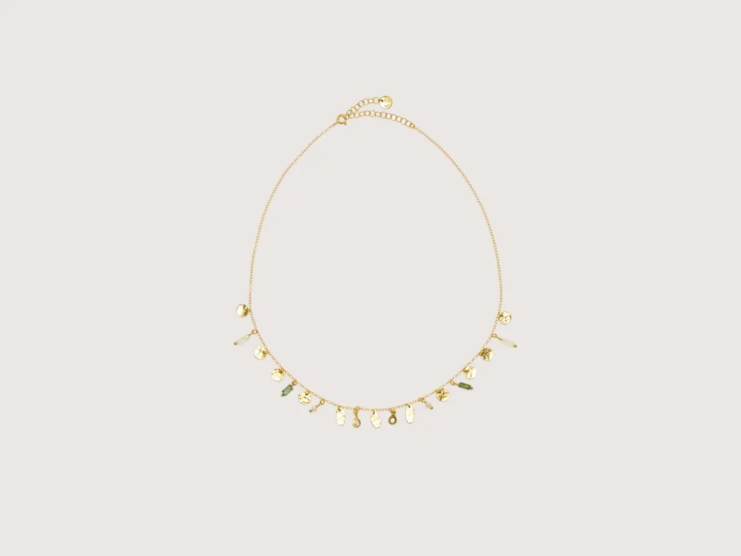 Tourmaline Necklace (242 / W / GOLD) sold by Bellrose