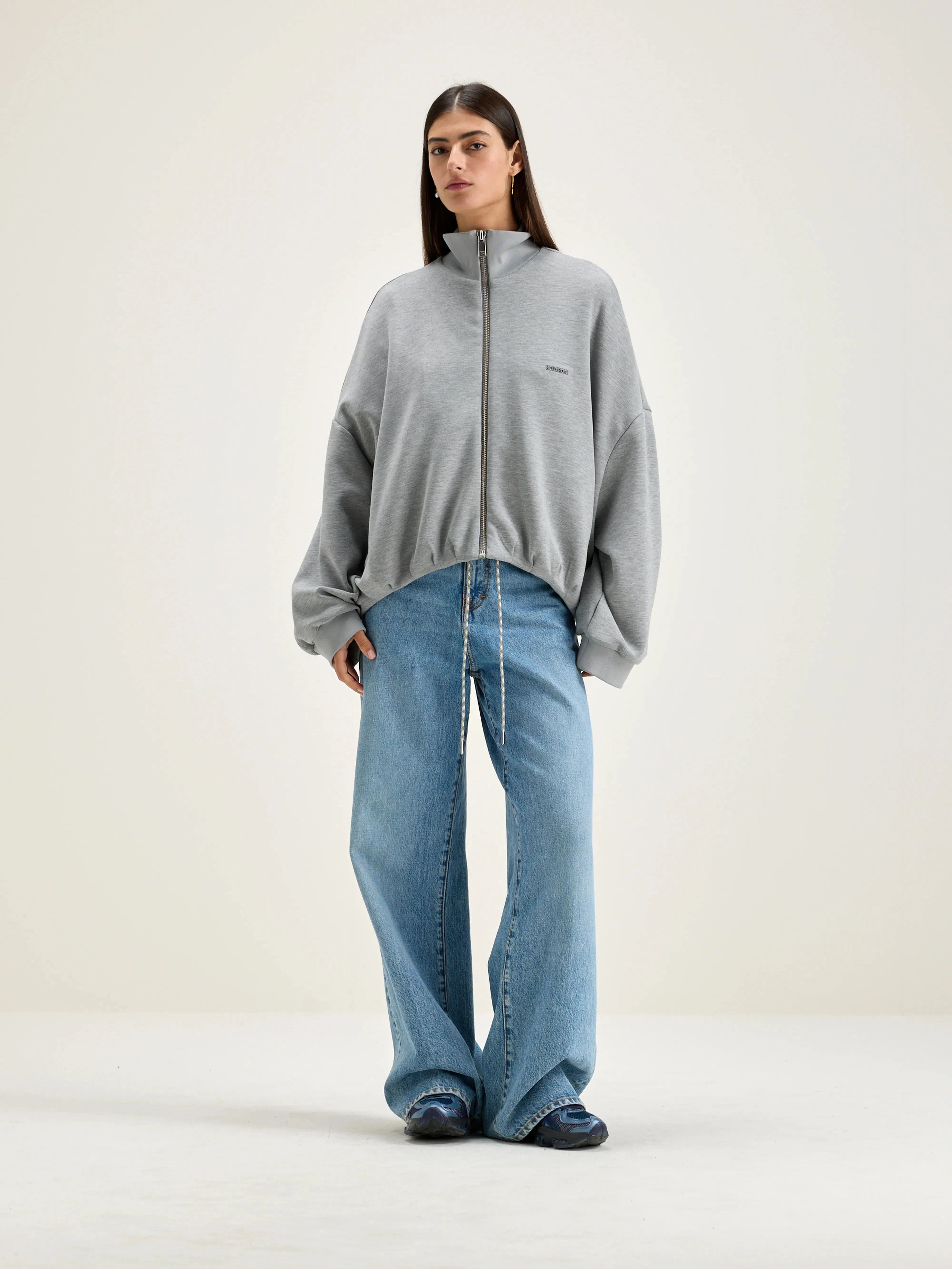 Tallis zip-up sweatshirt (242 / W / H. GREY) sold by Bellrose product image thumbnail 3