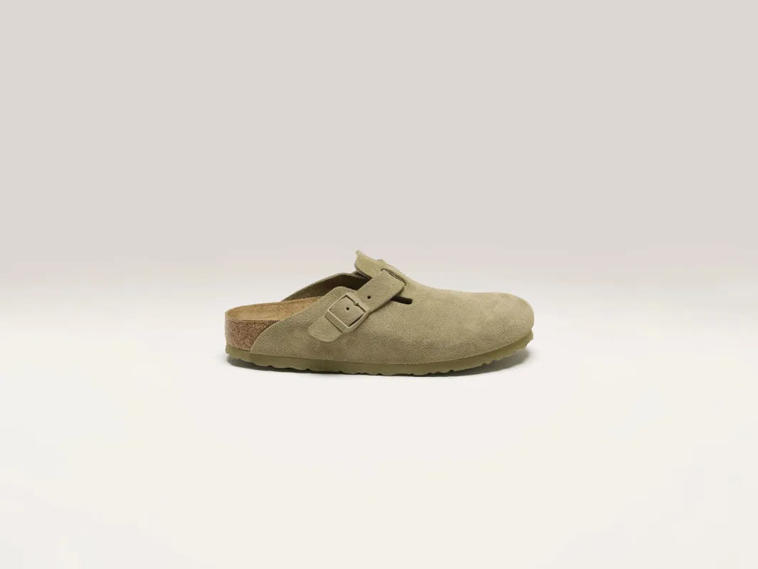 Boston Suede Leather for Women (242 / W / KHAKI) sold by Bellrose