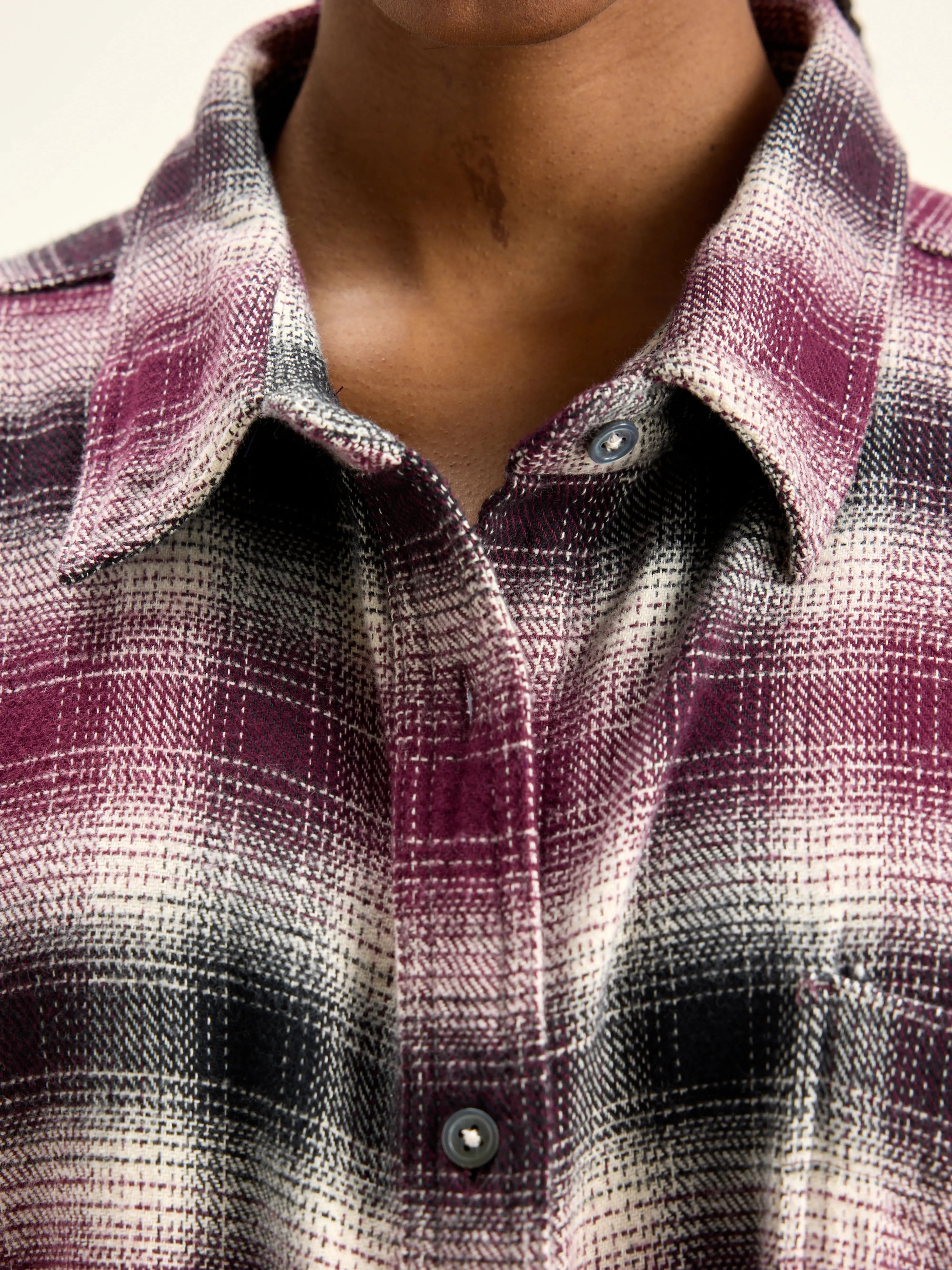 Genk shirt dress (242 / W / CHECK O) sold by Bellrose product image thumbnail 4