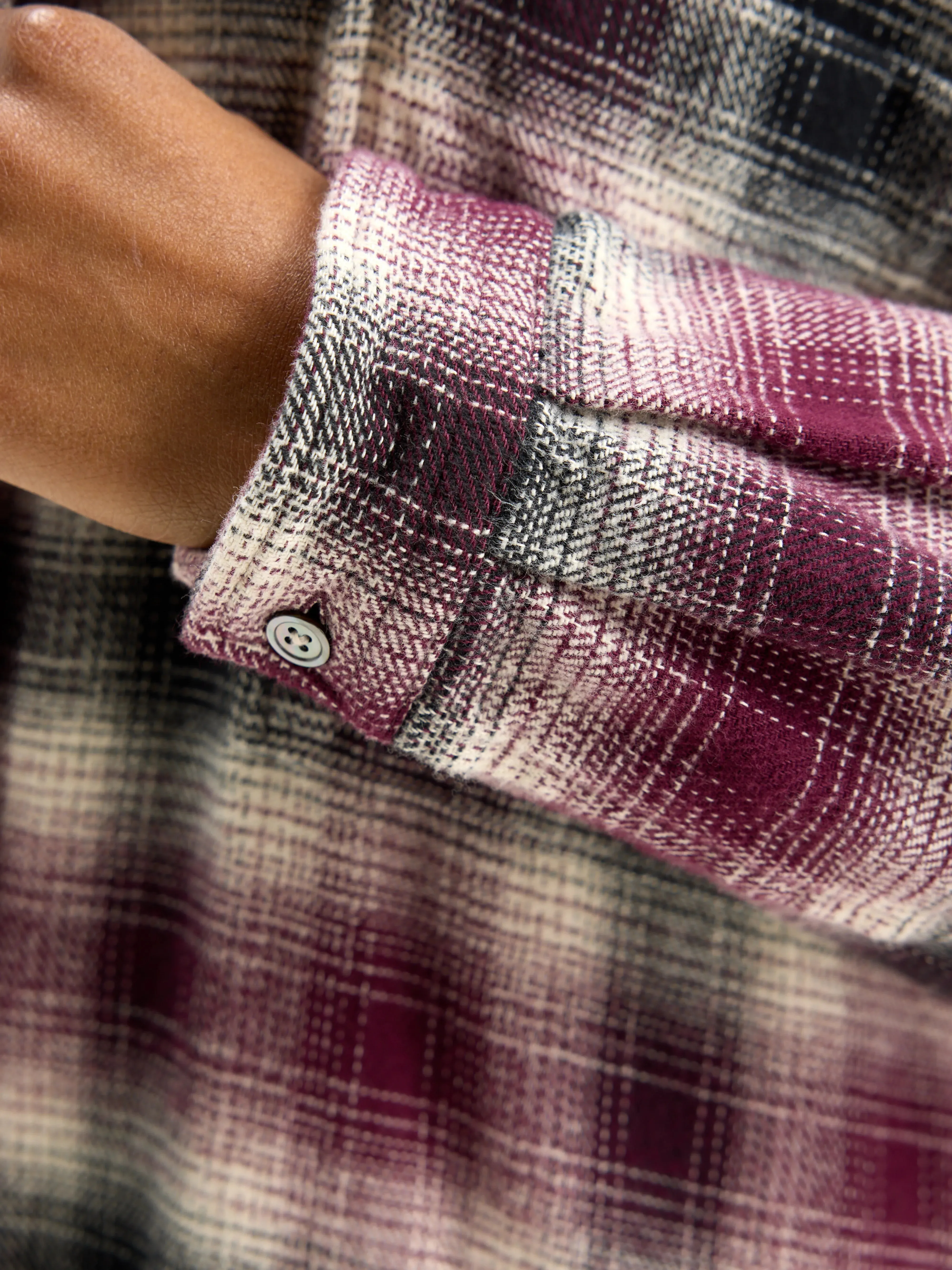 Genk shirt dress (242 / W / CHECK O) sold by Bellrose product image thumbnail 5