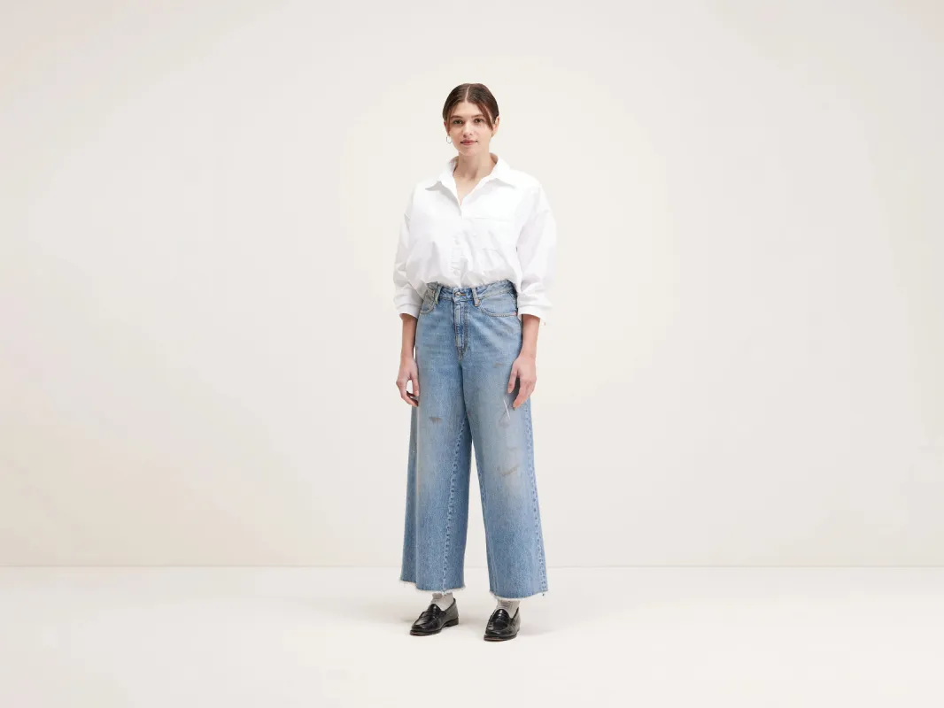 Pantera wide jeans (242 / W / VINTAGE LT BLUE) sold by Bellrose