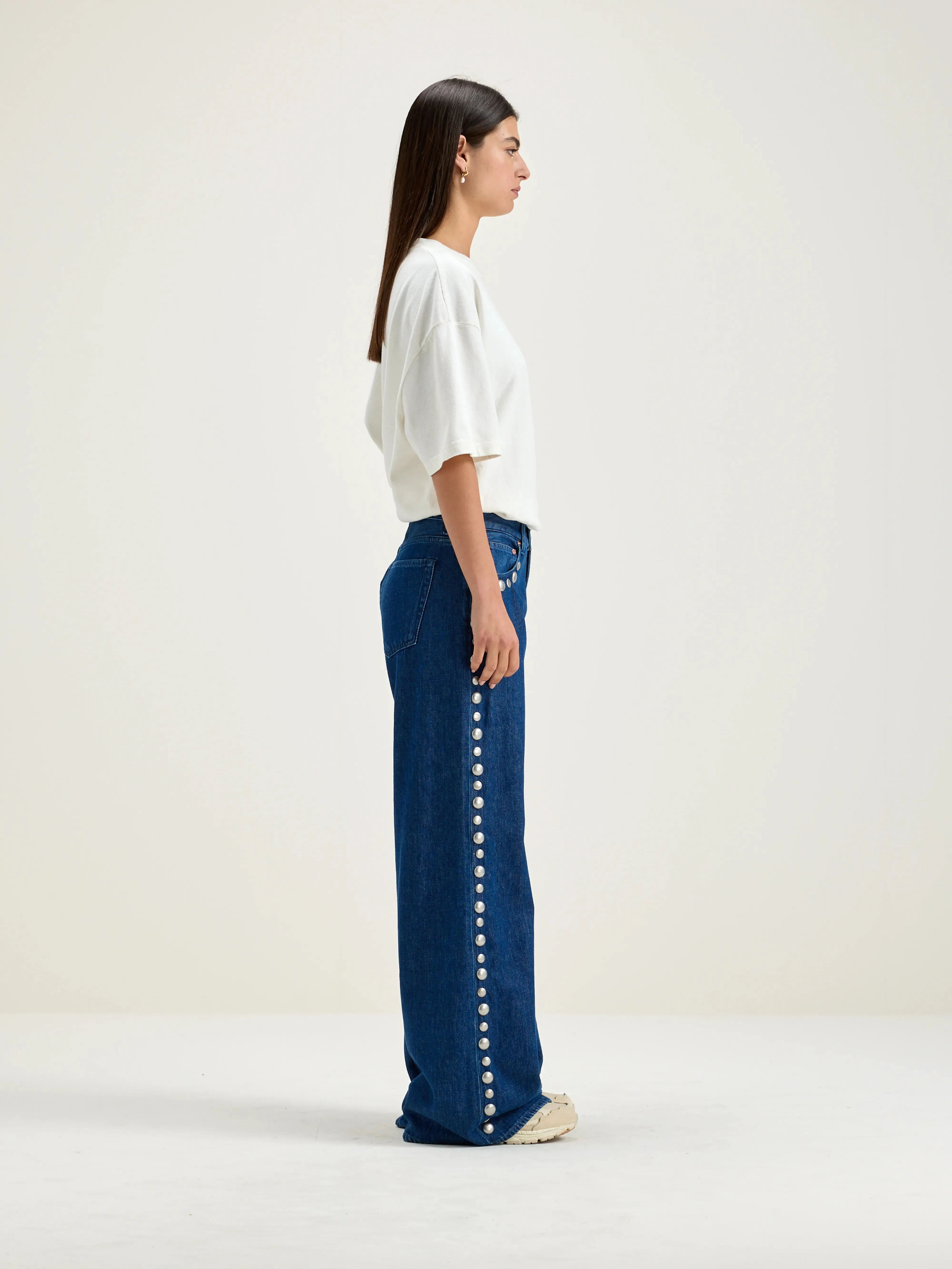 Denim N. 97 wide jeans (242 / W / 60S STONE WASH) sold by Bellrose product image thumbnail 5