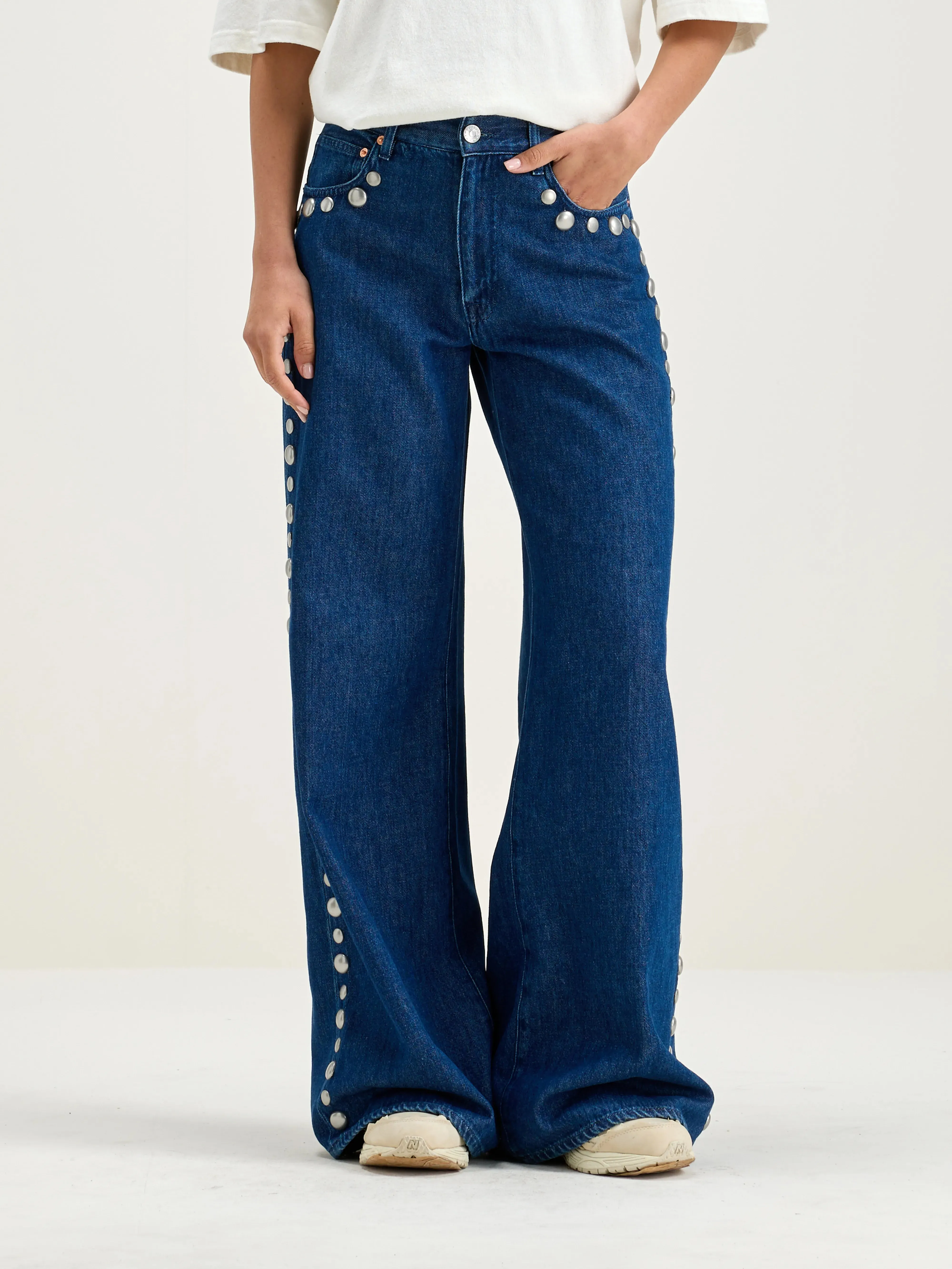 Denim N. 97 wide jeans (242 / W / 60S STONE WASH) sold by Bellrose product image thumbnail 3