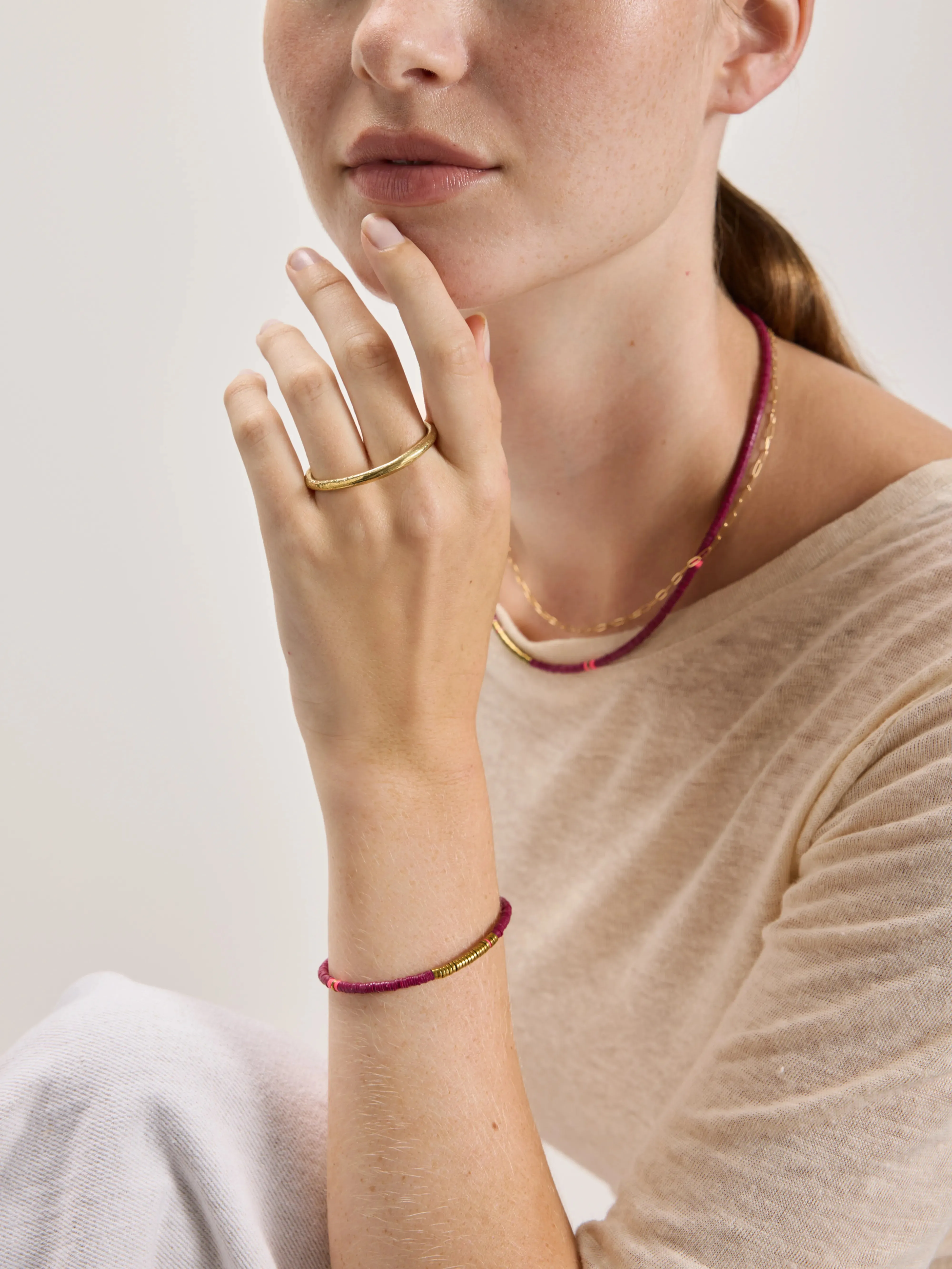 Mono Gold Ring (242 / W / GOLD) sold by Bellrose product image thumbnail 5