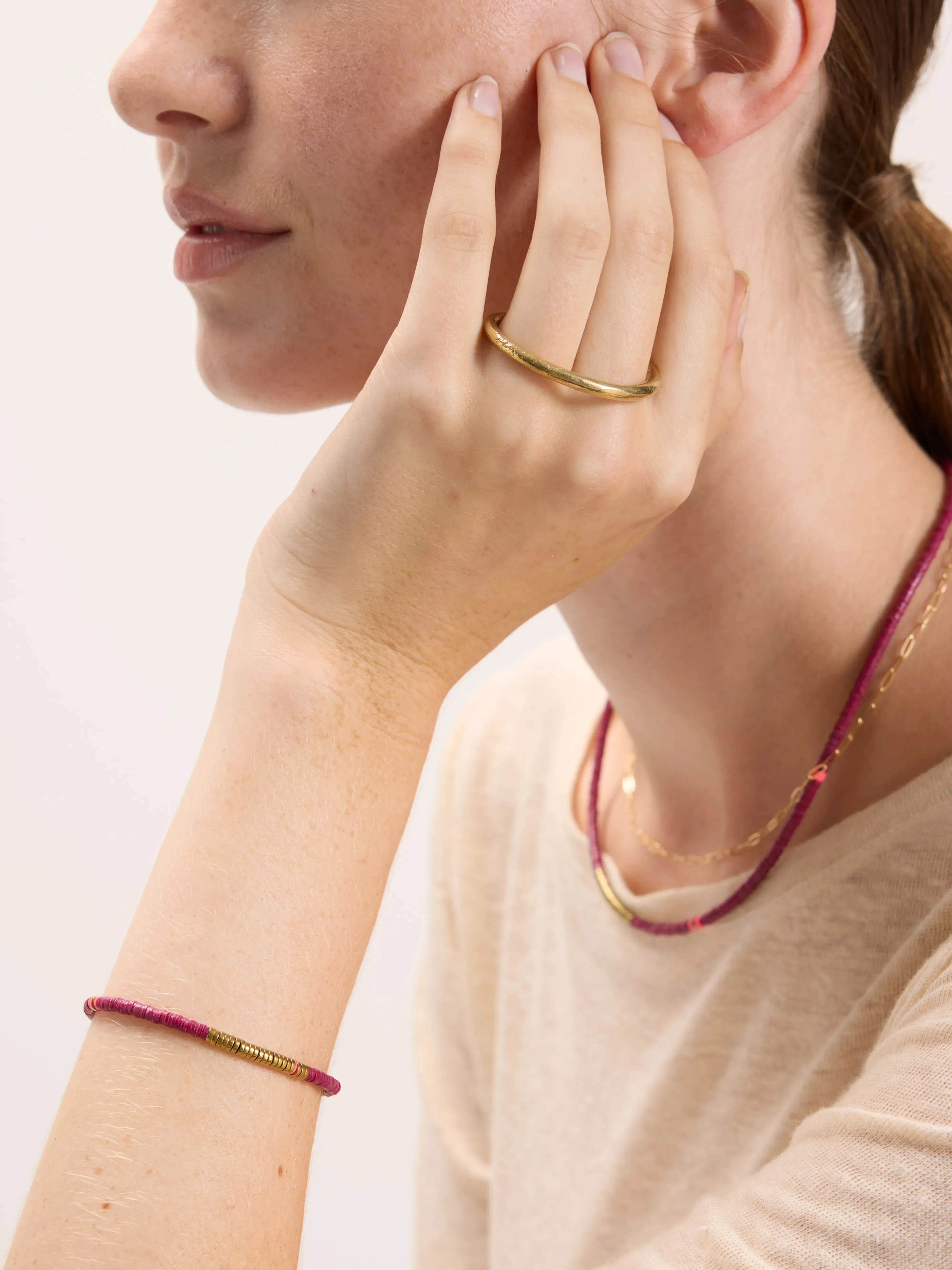 Mono Gold Ring (242 / W / GOLD) sold by Bellrose product image thumbnail 3