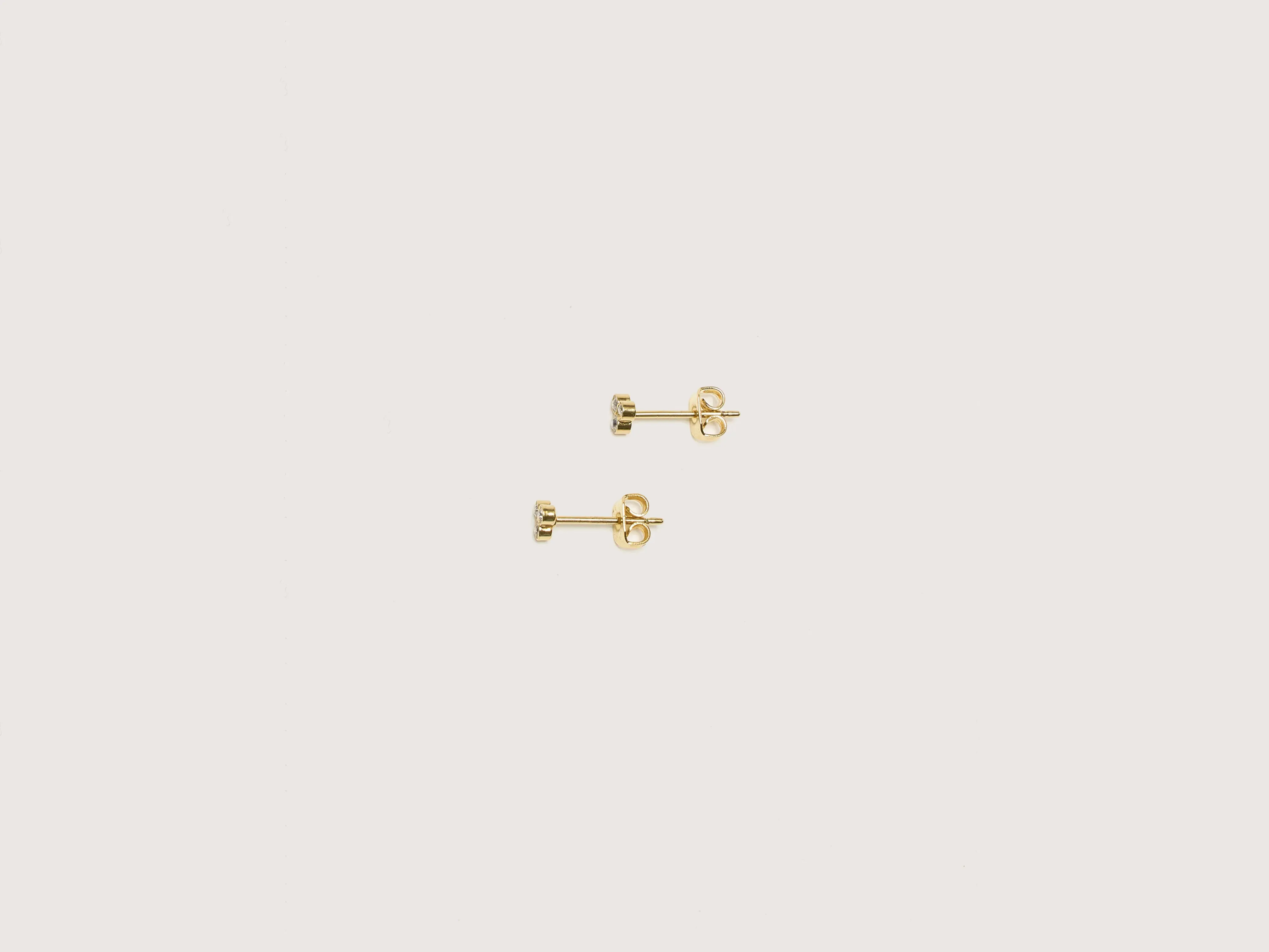 Melia Stud Earrings (242 / W / GOLD) sold by Bellrose