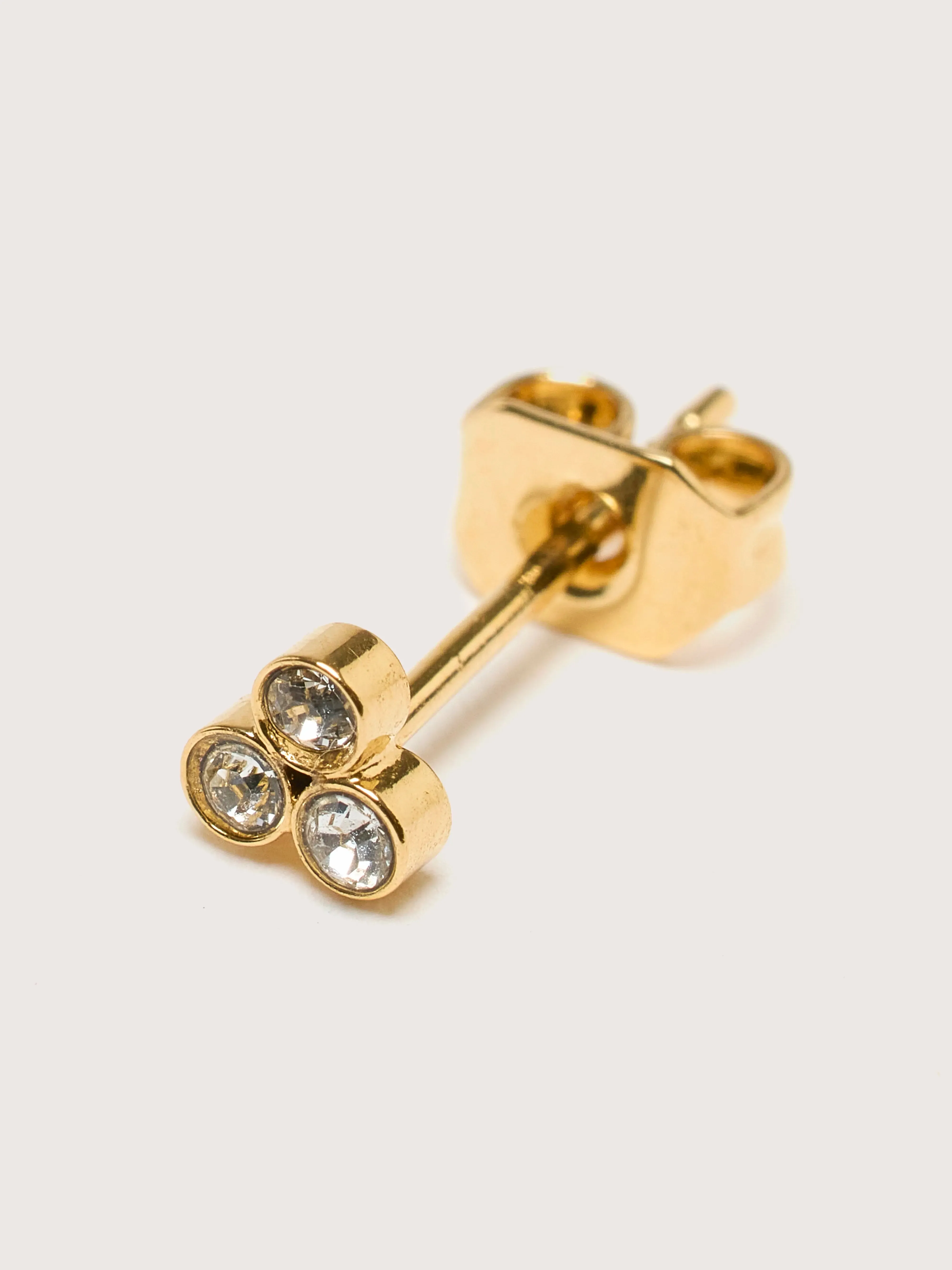 Melia Stud Earrings (242 / W / GOLD) sold by Bellrose product image thumbnail 4