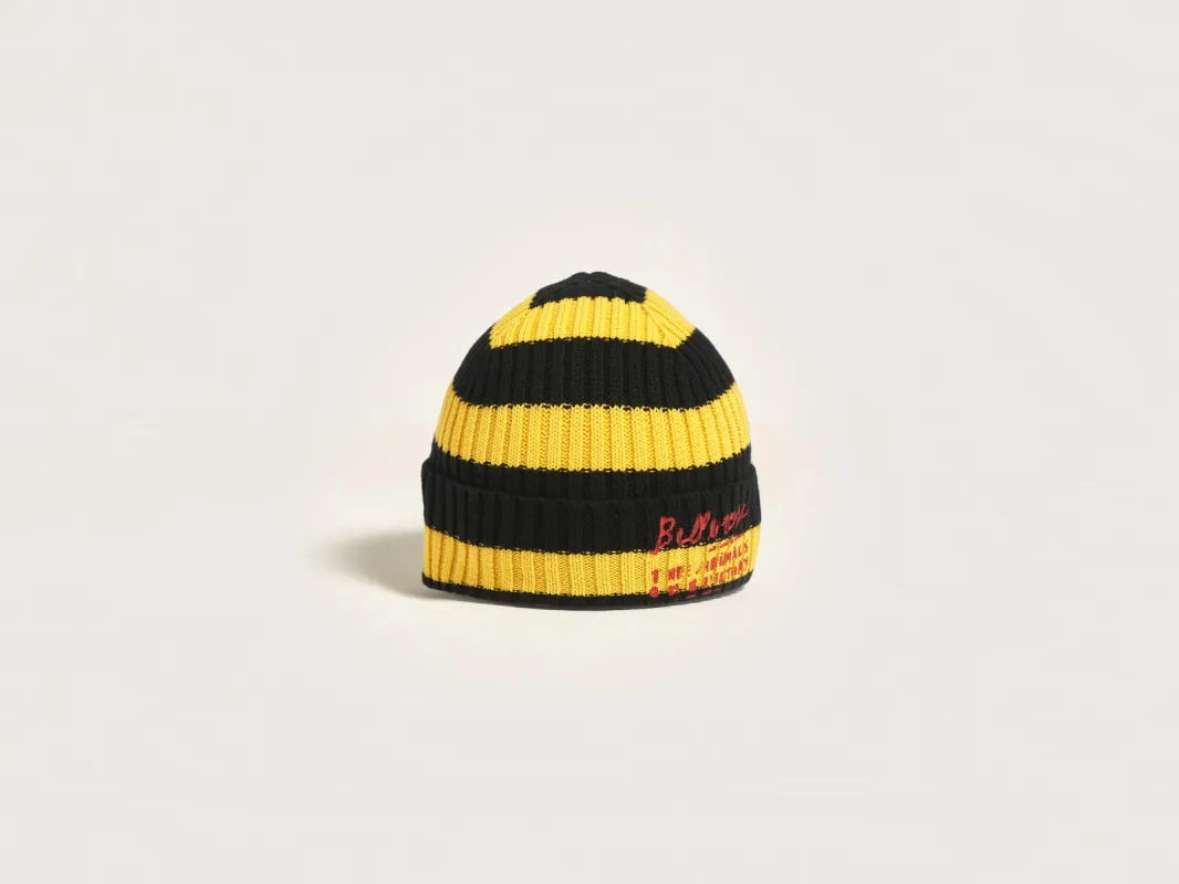 Gaur striped beanie (242 / G / STRIPE A) made by Bellerose