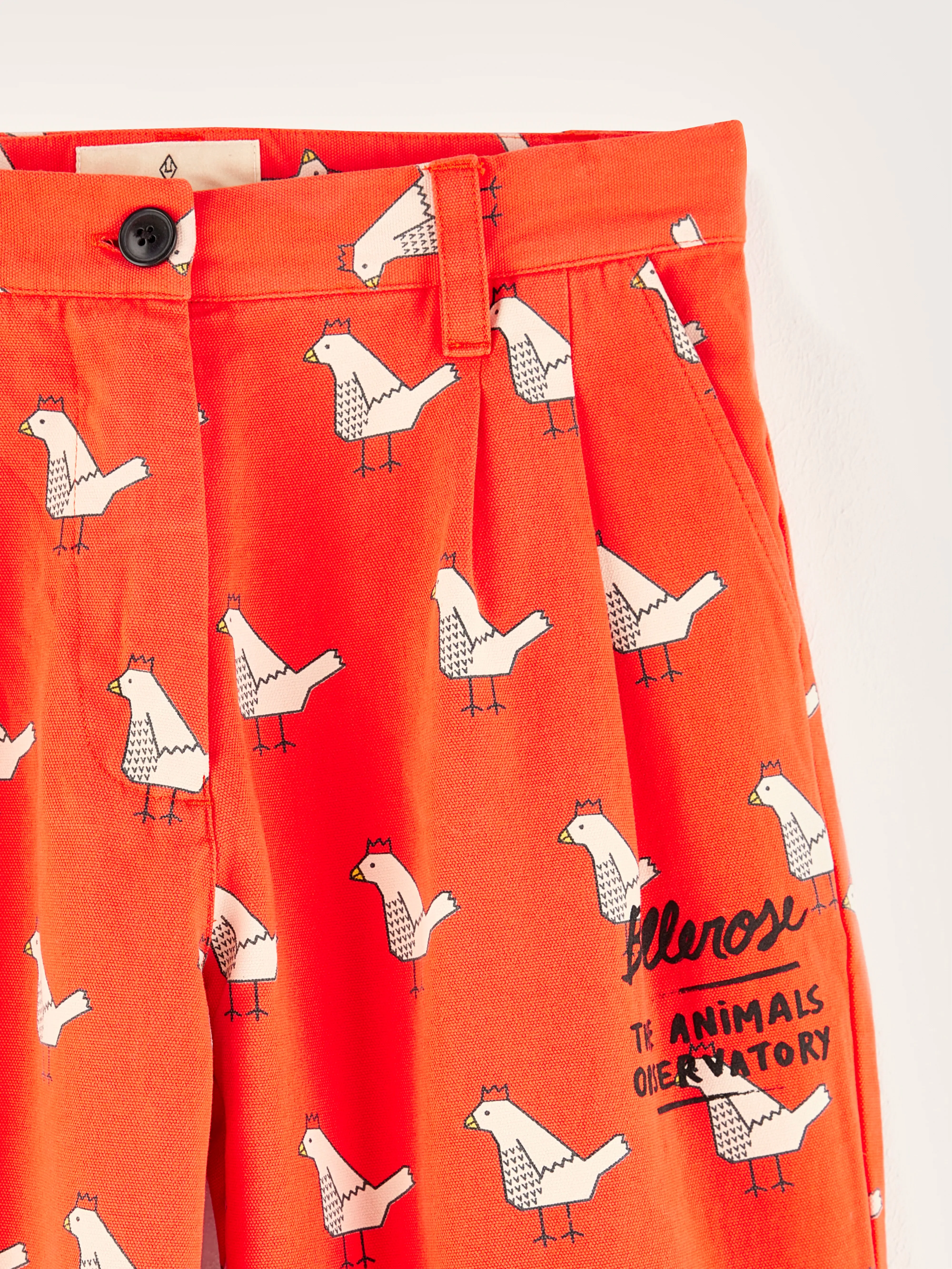 Poule wide pleated trousers (242 / G / GRENADINE) sold by Bellrose product image thumbnail 3