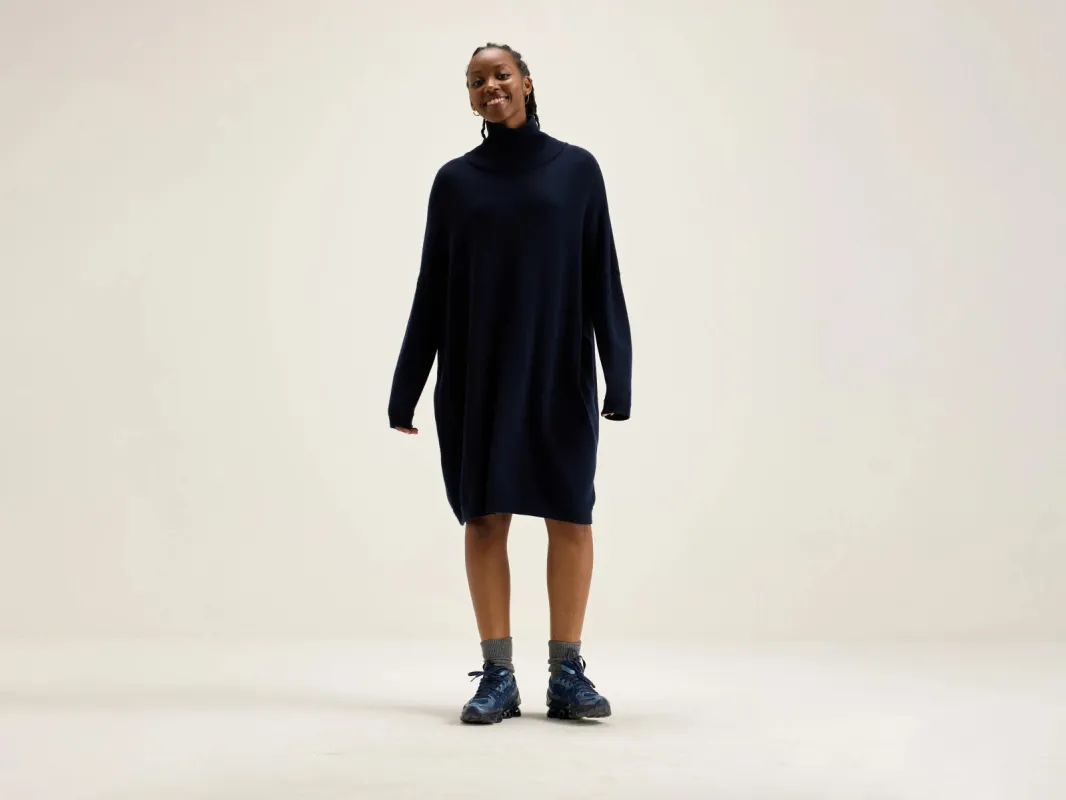 Sens knit dress (242 / W / NAVY) sold by Bellrose