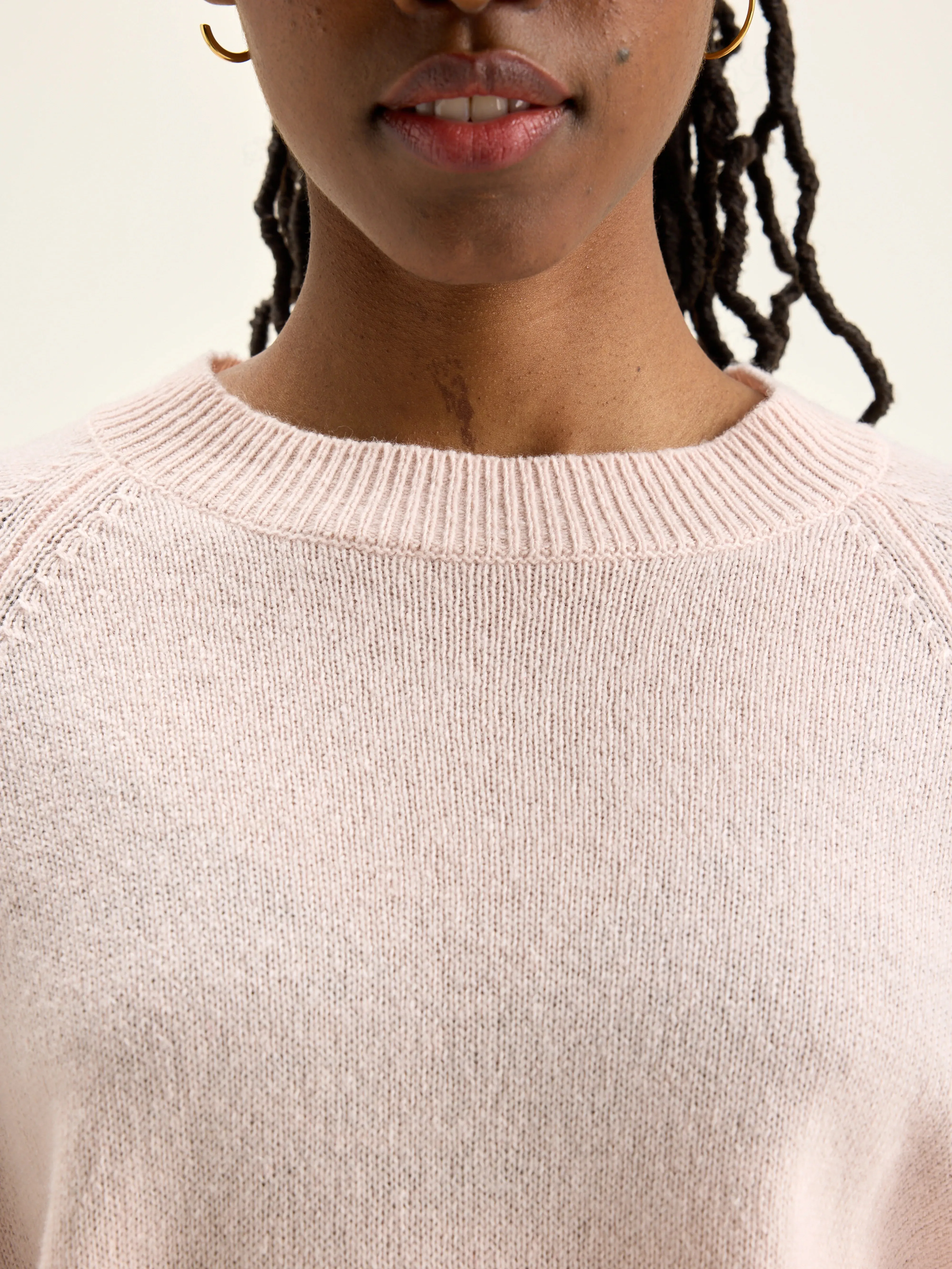 Ganto crew-neck sweater (242 / W / LIGHT ROSE) sold by Bellrose product image thumbnail 5
