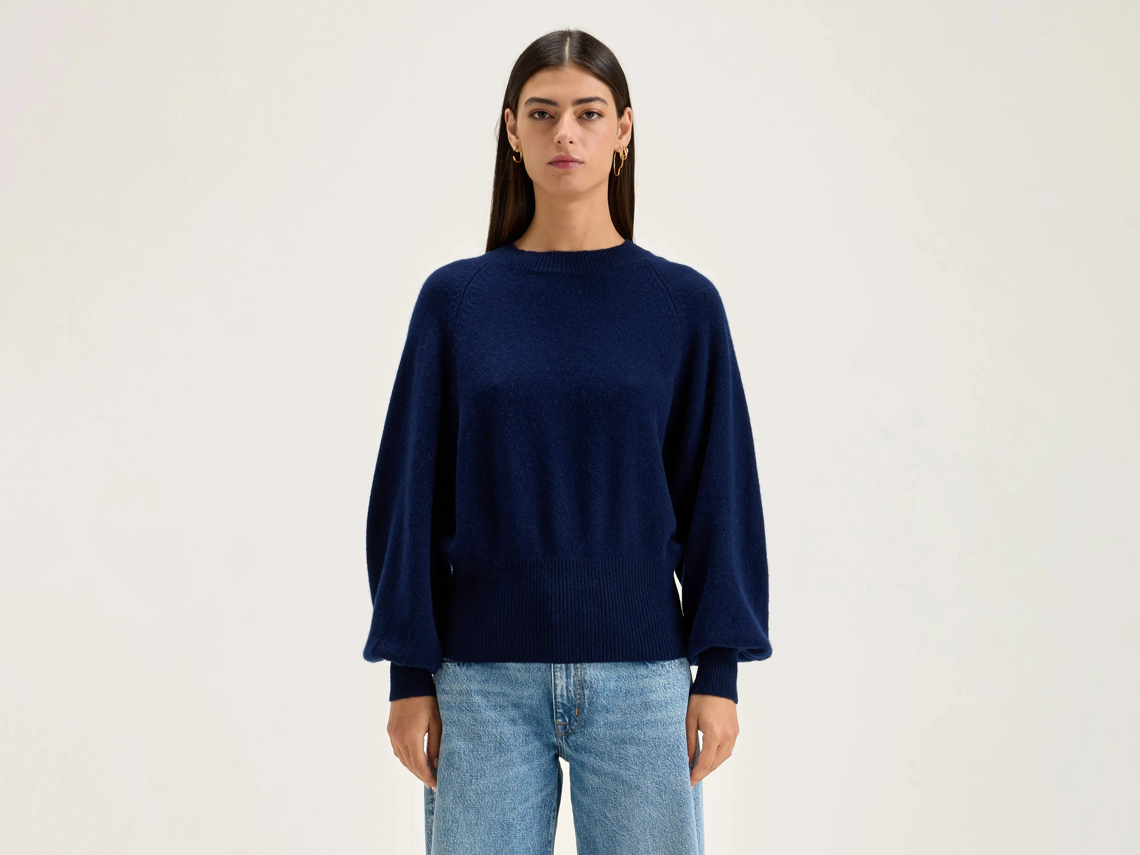 Ganto crew-neck sweater (242 / W / NAVAL) sold by Bellrose