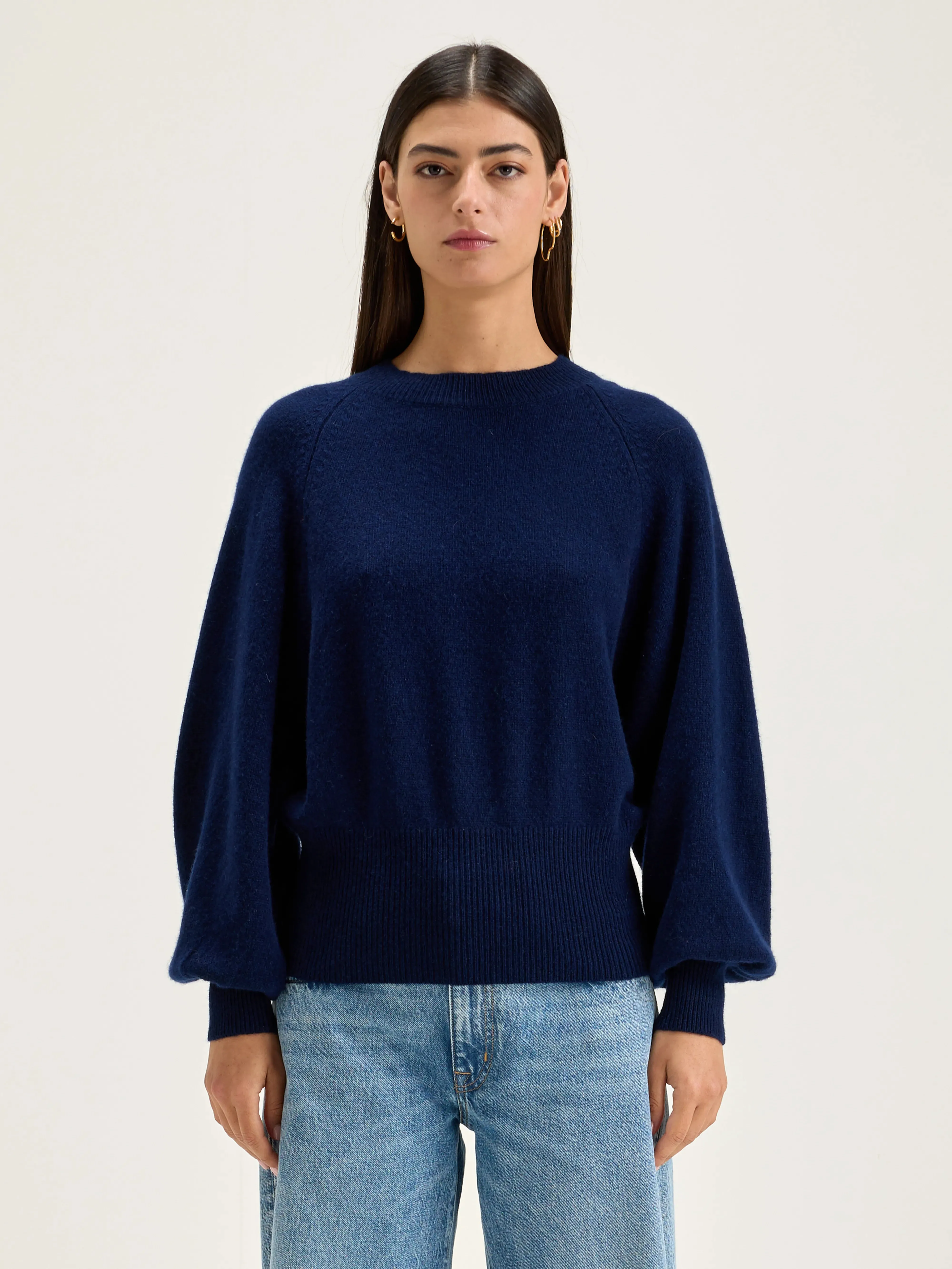 Ganto crew-neck sweater (242 / W / NAVAL) sold by Bellrose product image thumbnail 2