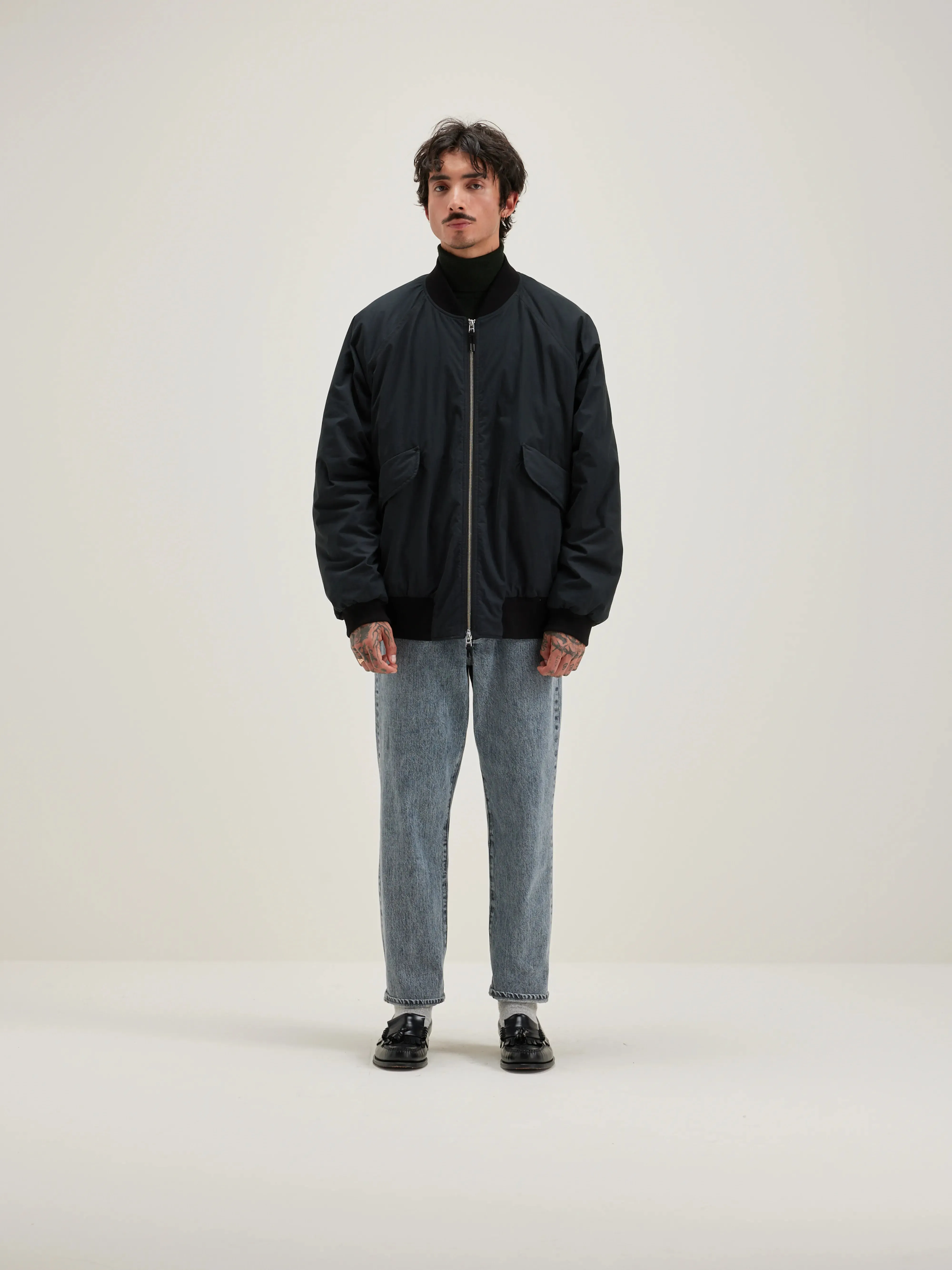 Jonesy bomber jacket (242 / M / BLACK BEAUTY) sold by Bellrose product image thumbnail 2