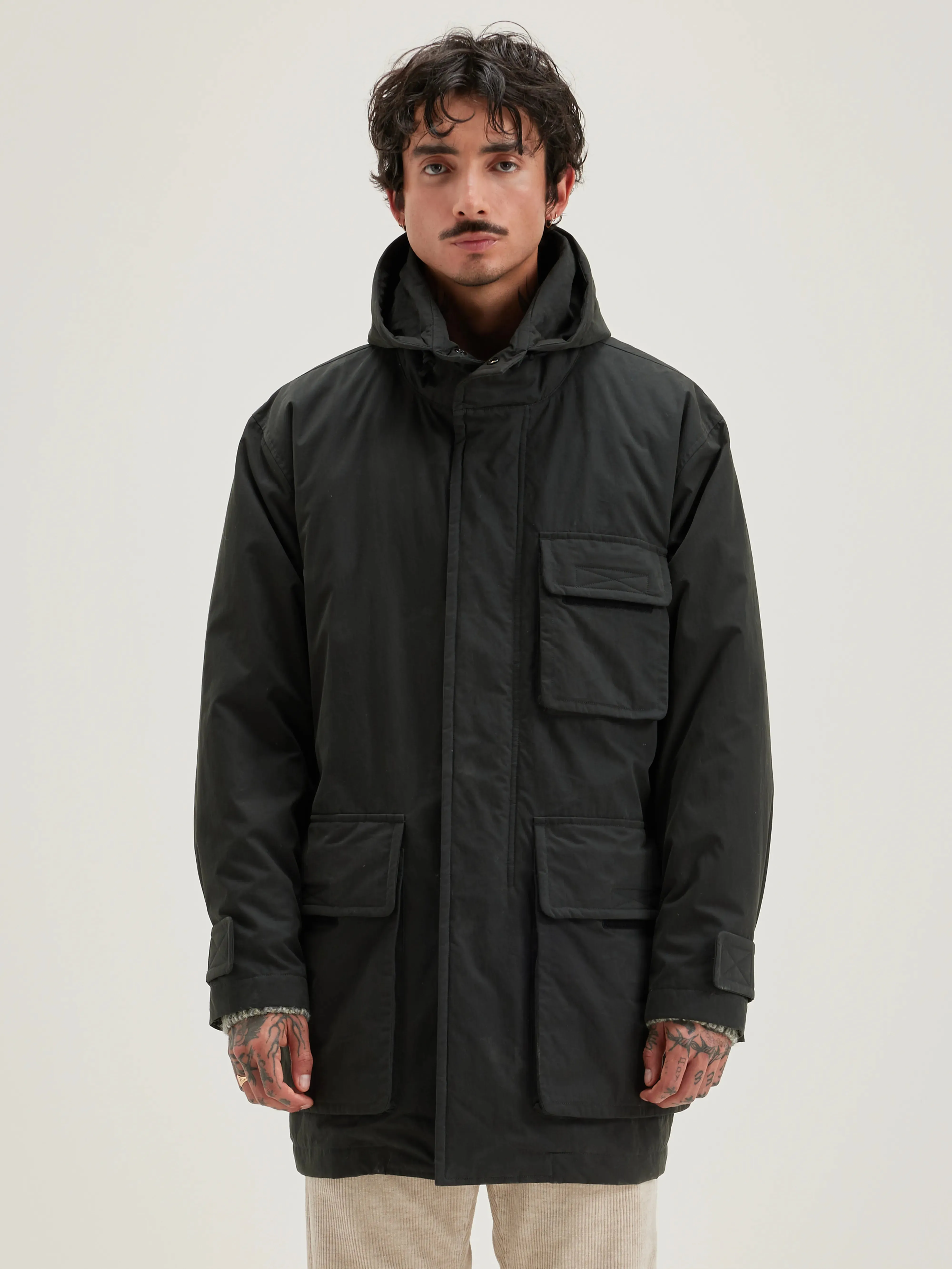 Hanso hooded parka (242 / M / PIRATE) sold by Bellrose product image thumbnail 3
