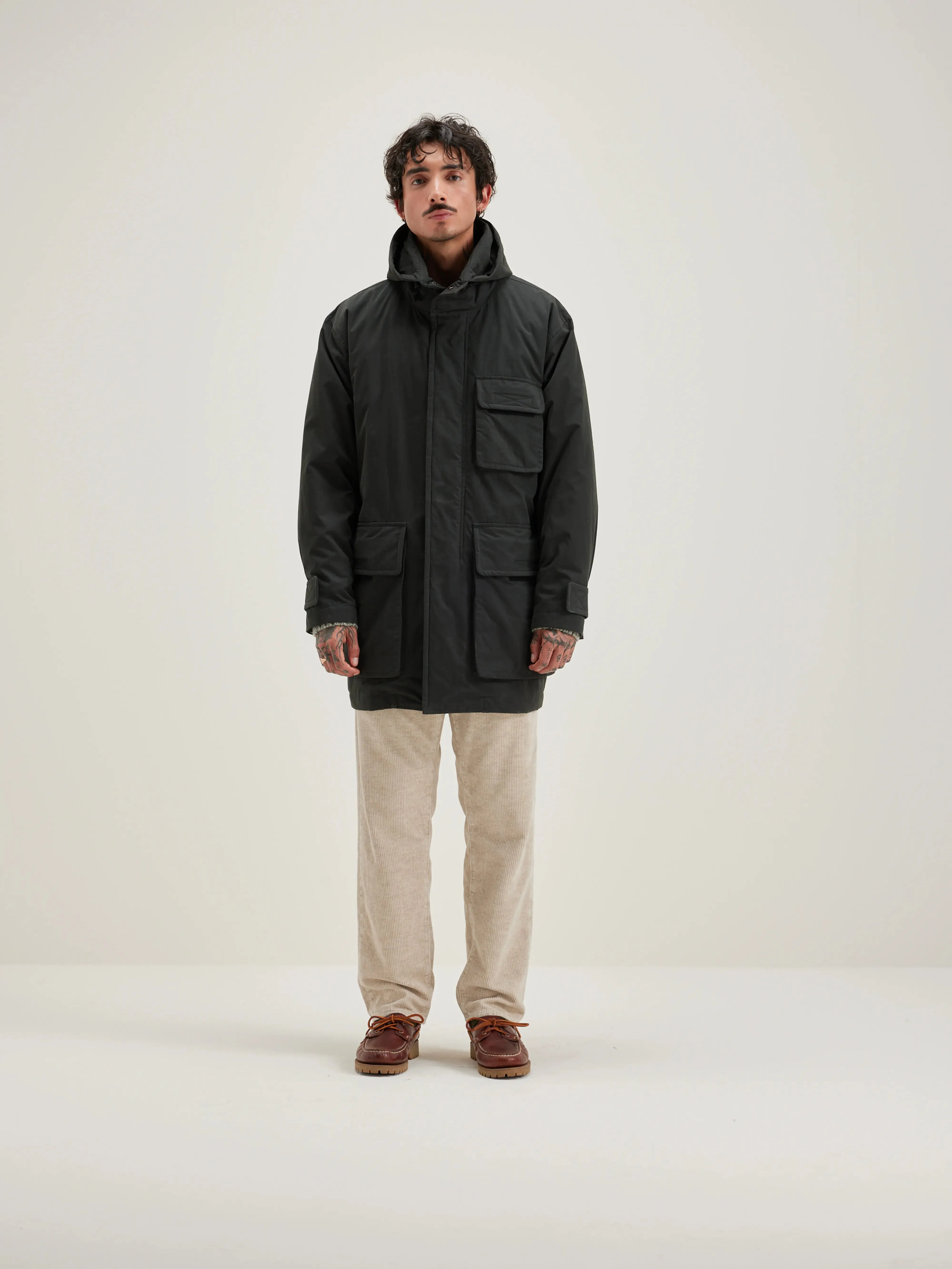 Hanso hooded parka (242 / M / PIRATE) sold by Bellrose product image thumbnail 2
