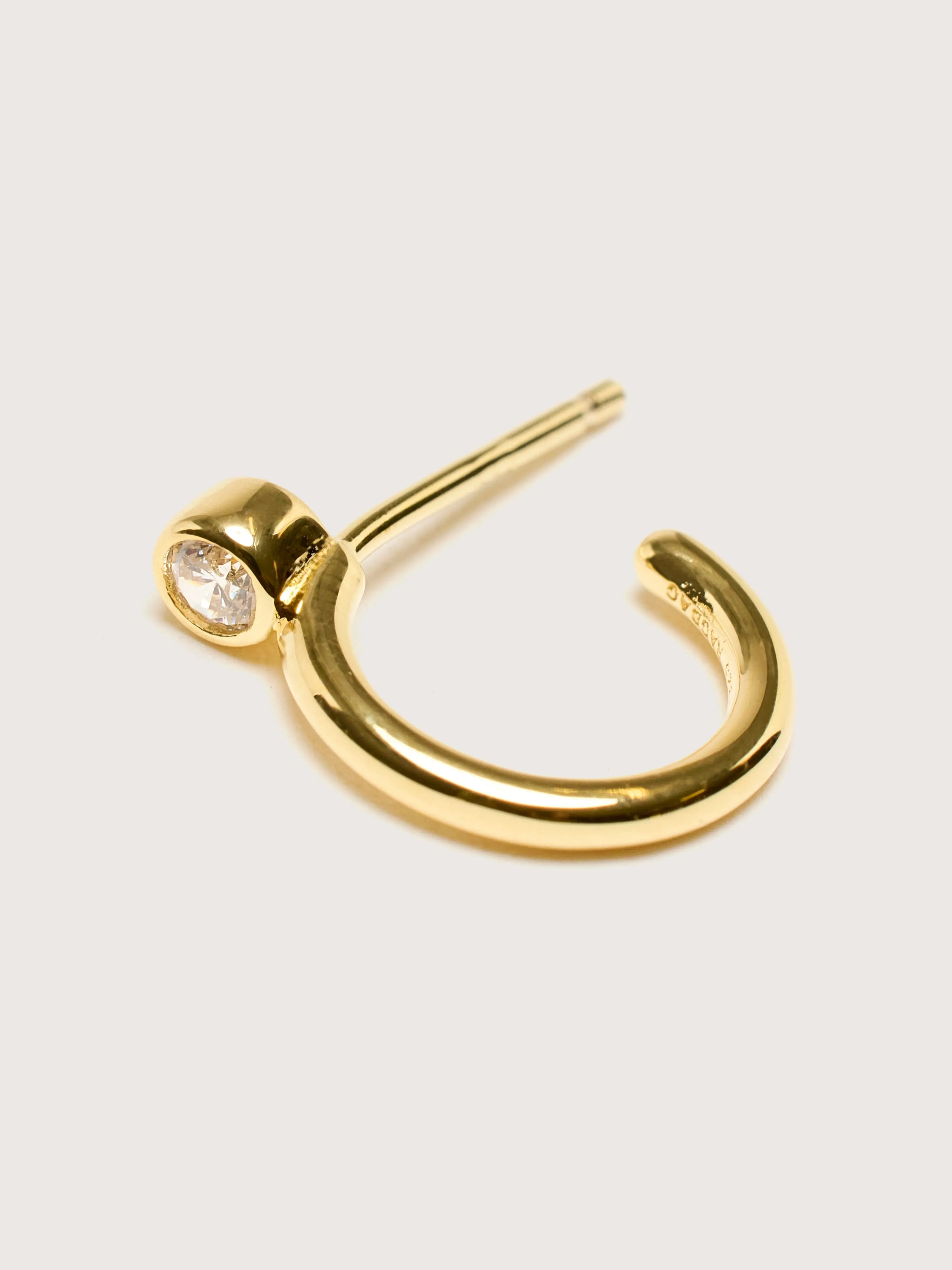 Odette Mini Hook Earrings (251 / W / GOLD) sold by Bellrose product image thumbnail 3