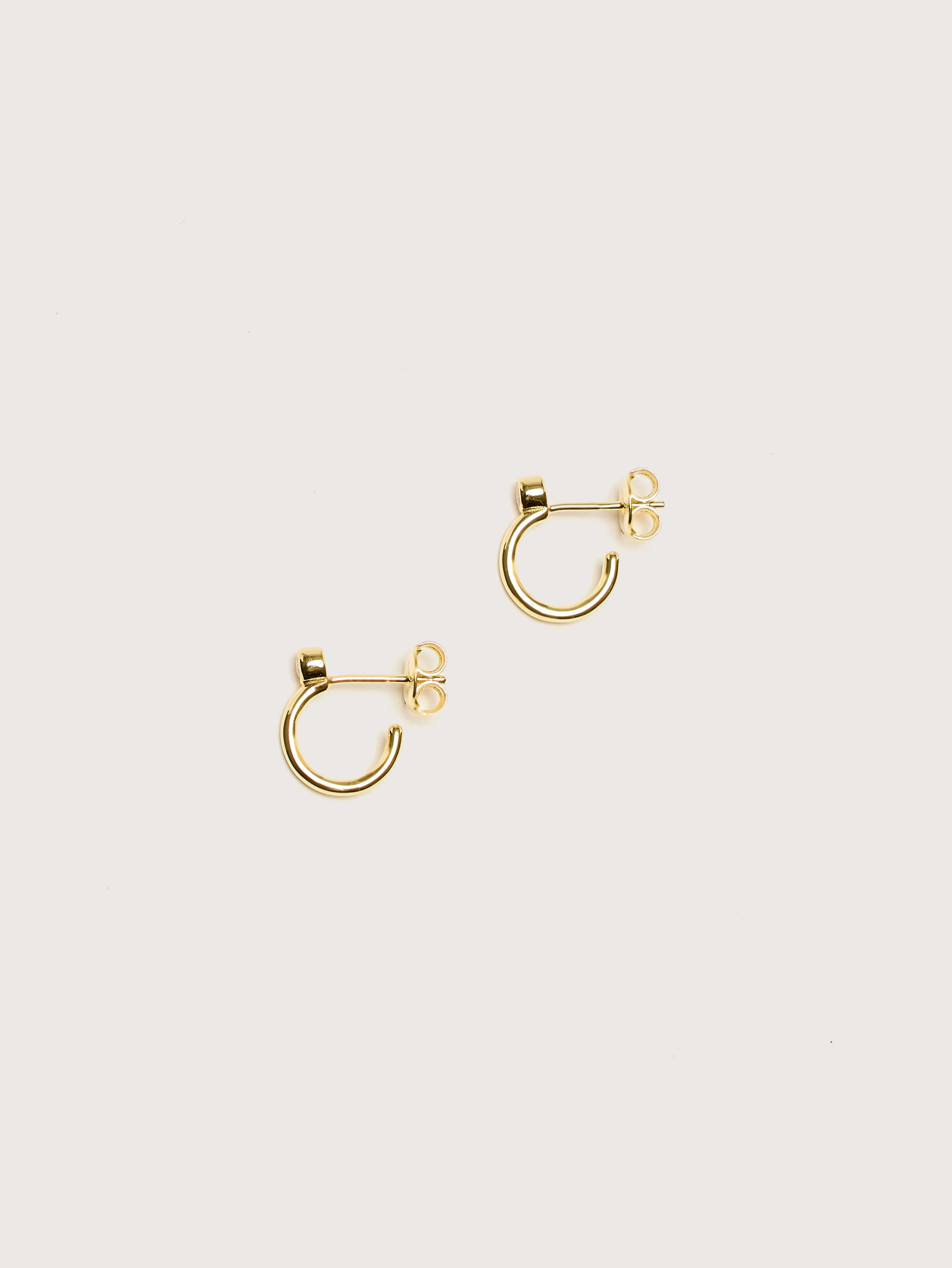 Odette Mini Hook Earrings (251 / W / GOLD) sold by Bellrose product image thumbnail 2