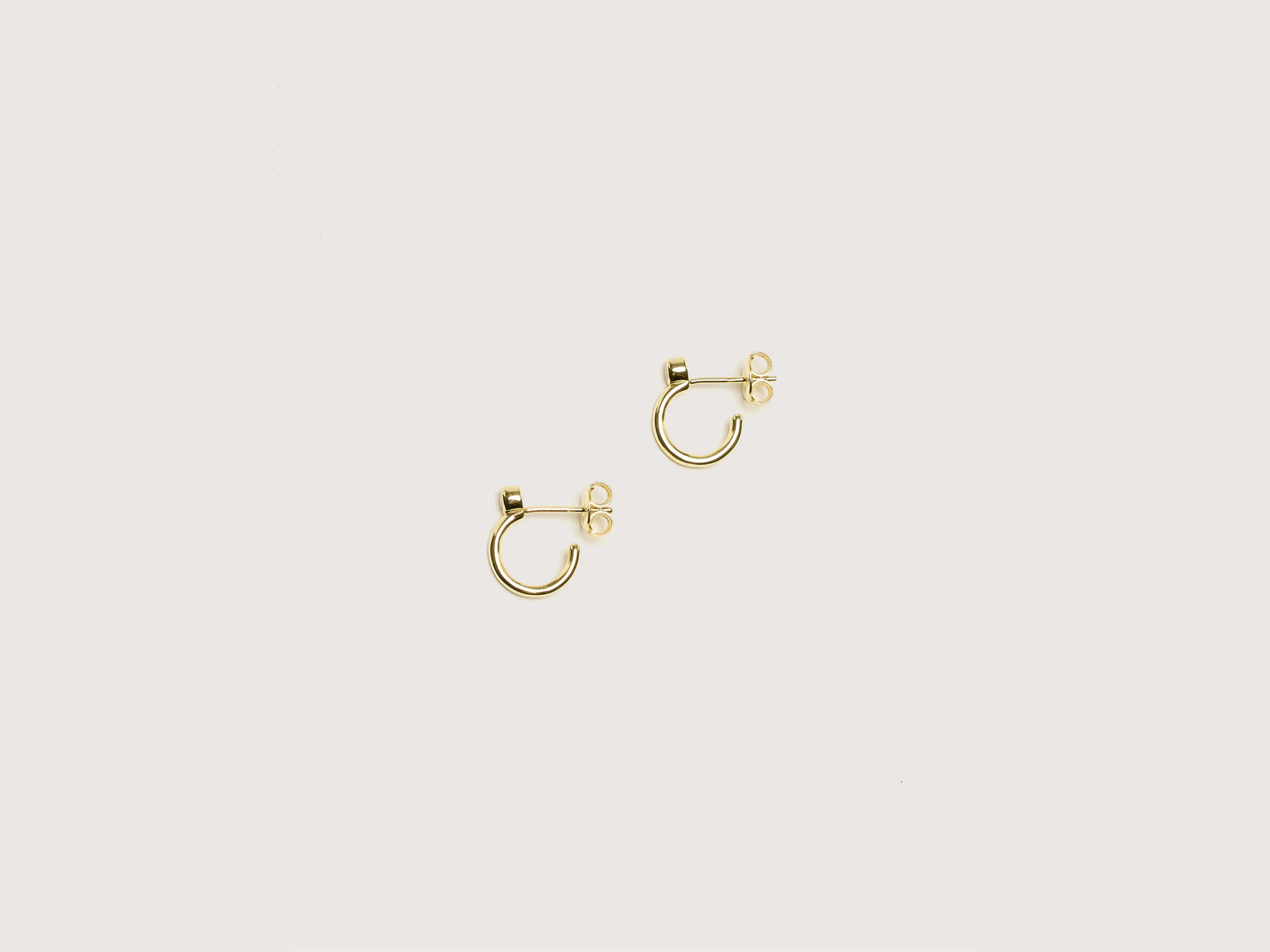 Odette Mini Hook Earrings (251 / W / GOLD) sold by Bellrose