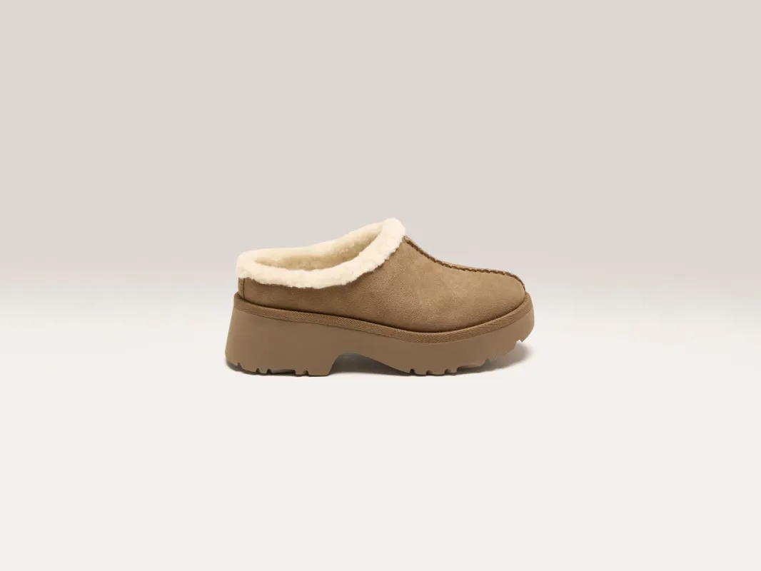 New Heights Cozy Clogs For Women (242 / W / CHESTNUT) sold by Bellrose