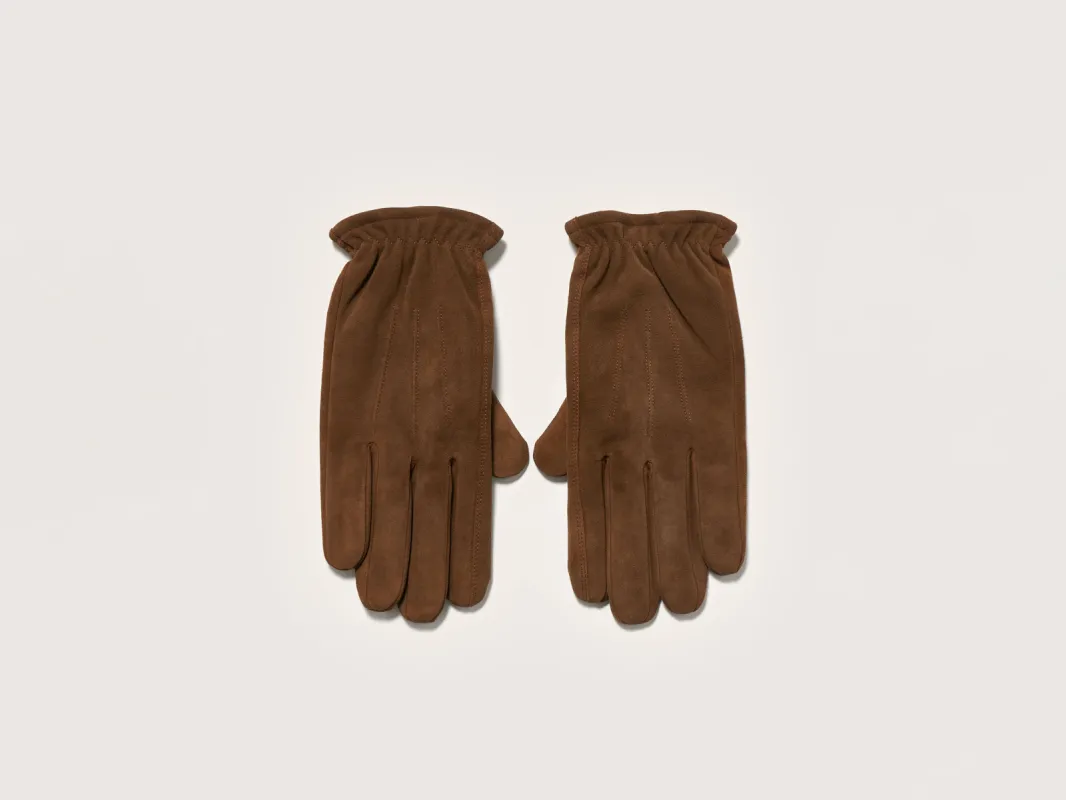 Glose suede leather gloves (242 / M / MAHOGANY) sold by Bellrose