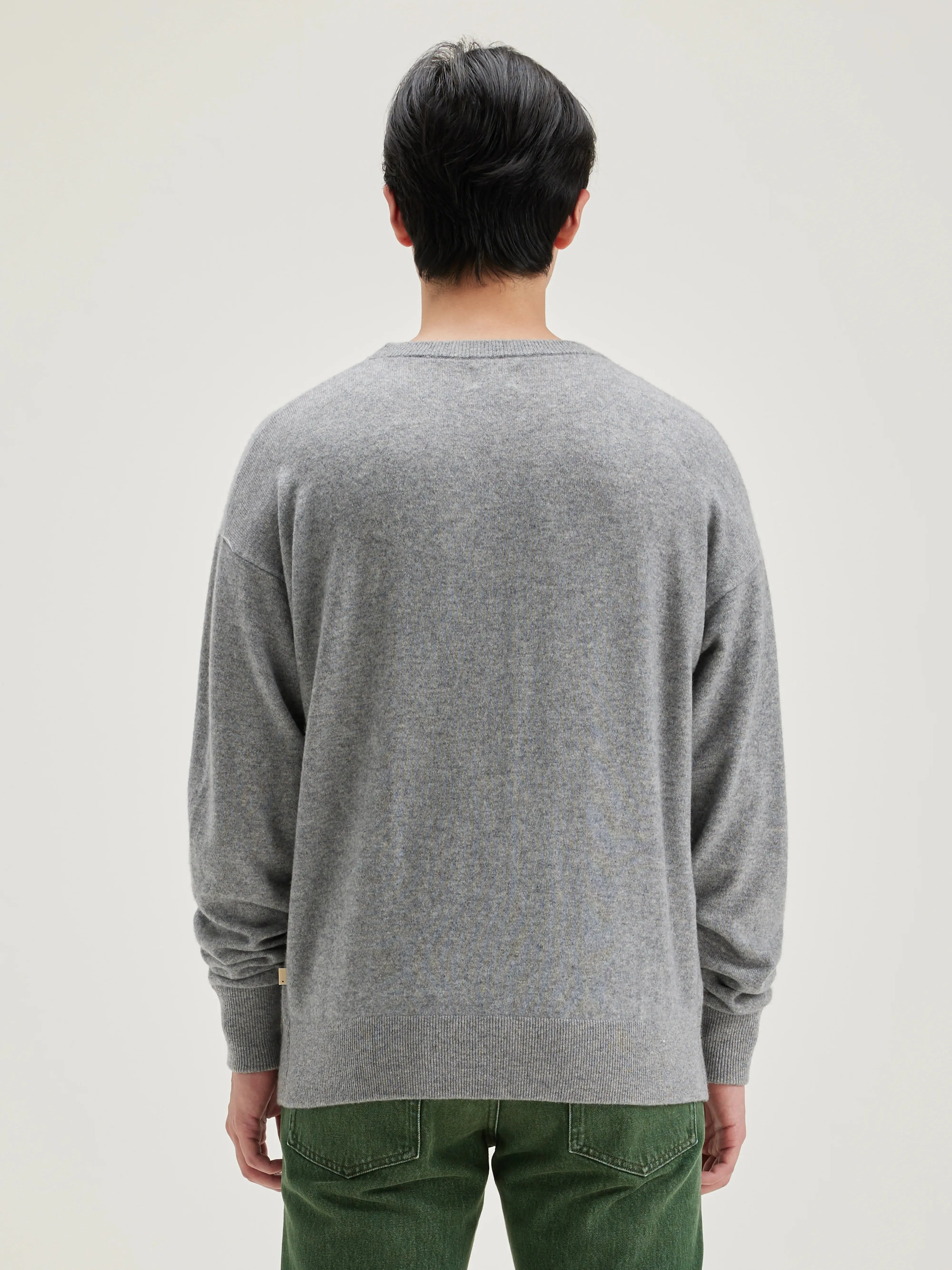 Slamy crew-neck sweater (242 / M / H. GREY) sold by Bellrose product image thumbnail 4
