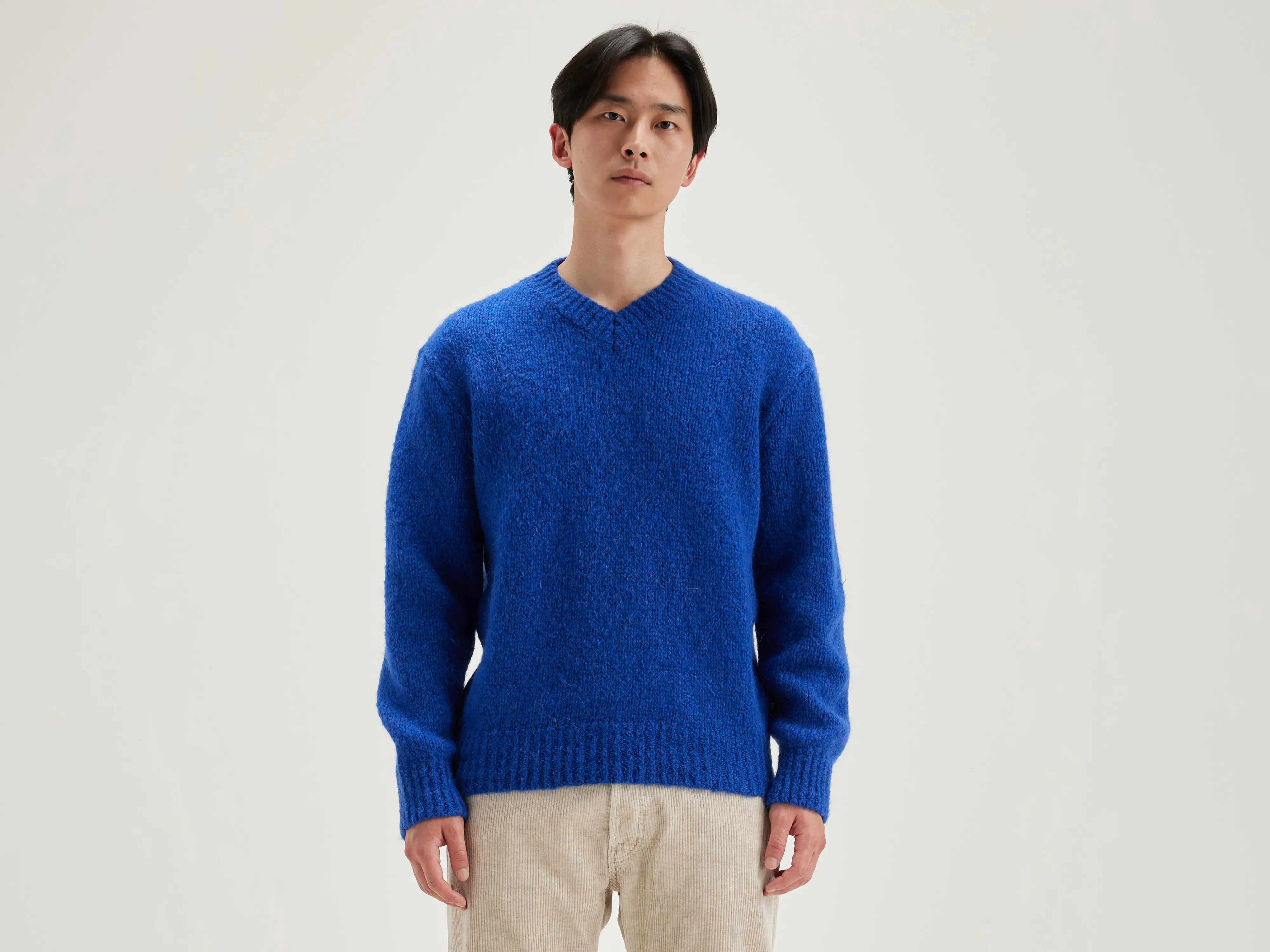 Liora v-neck sweater (242 / M / KLEIN) sold by Bellrose