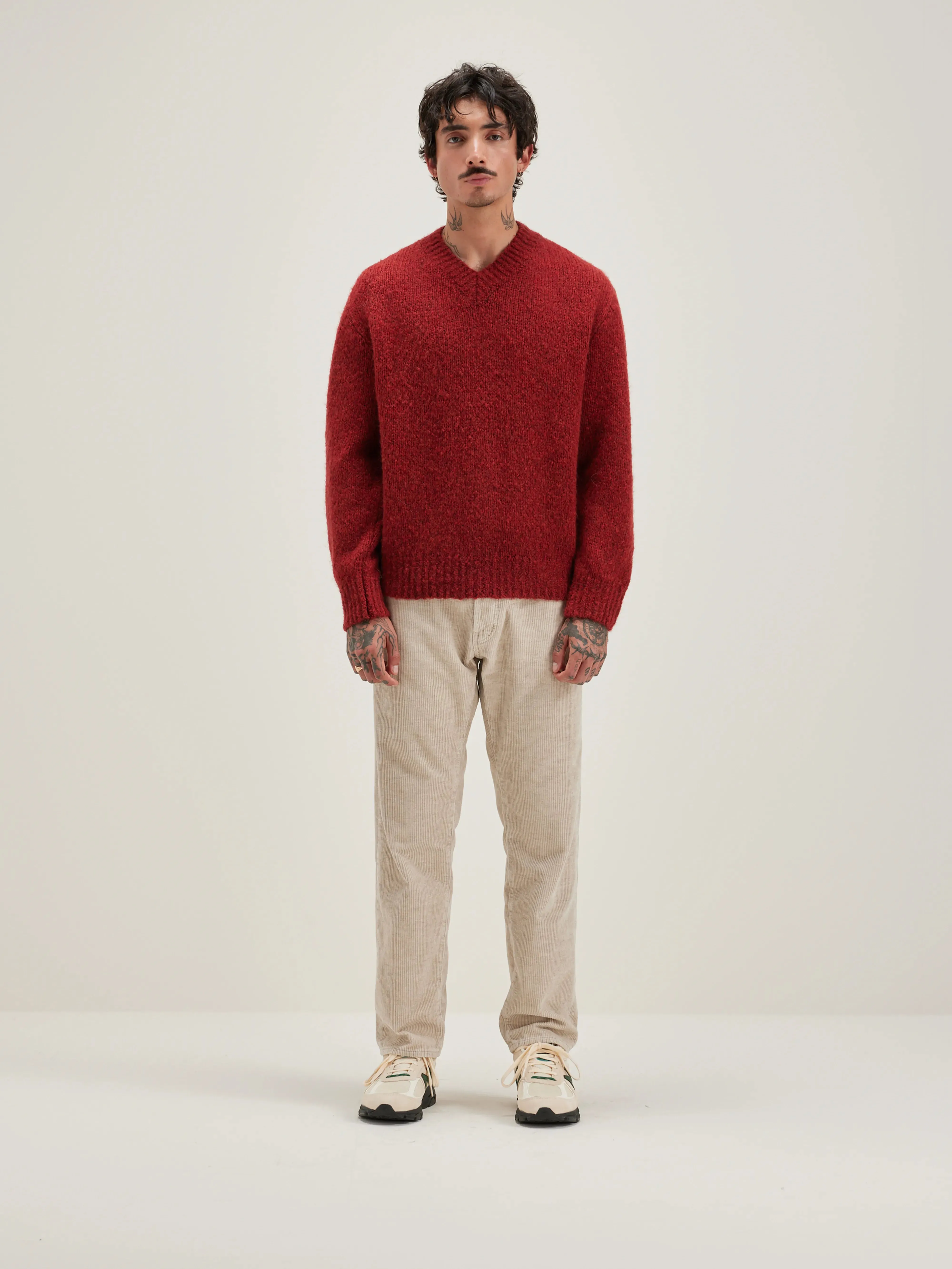 Liora v-neck sweater (242 / M / MAHOGANY) sold by Bellrose product image thumbnail 3